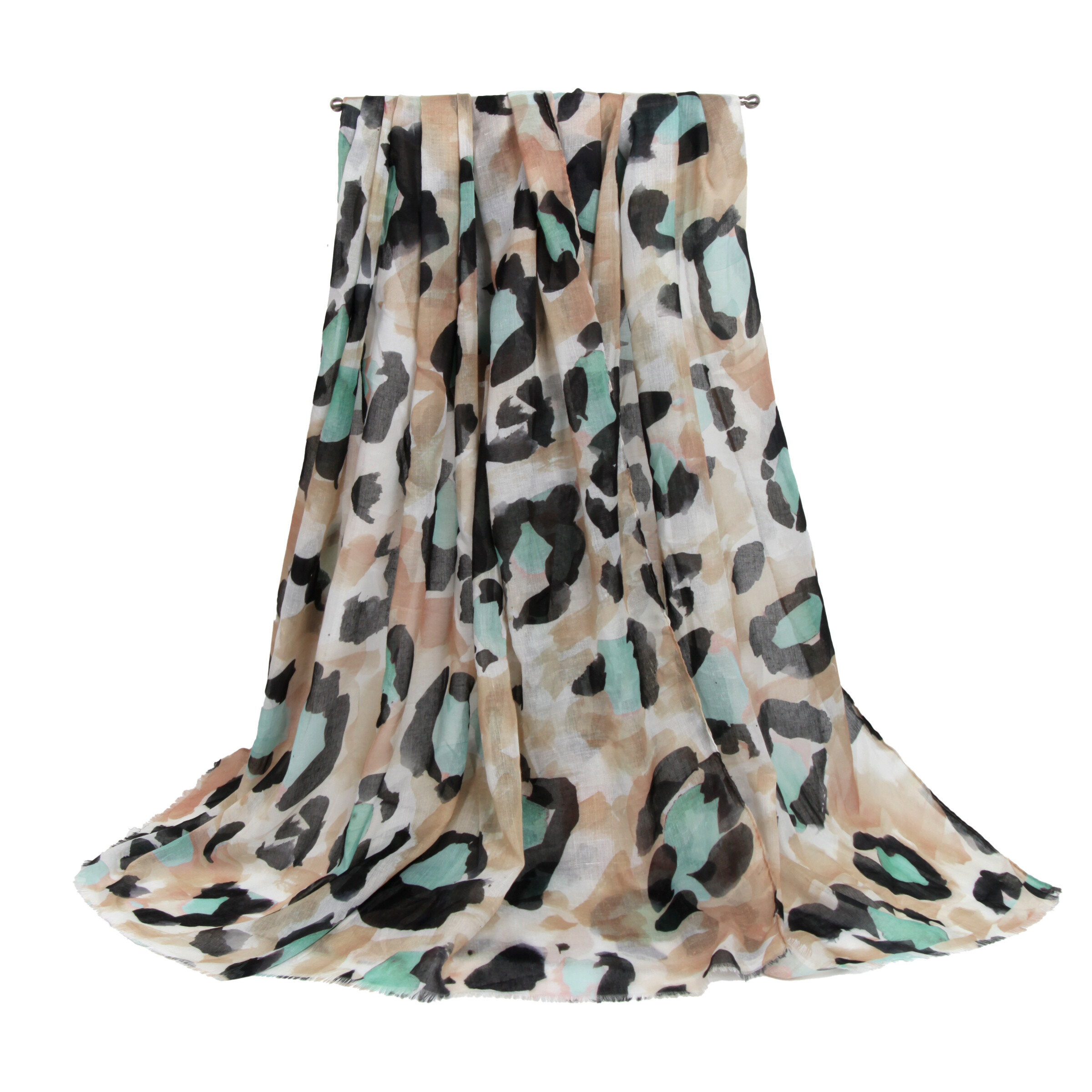 Wholesaler VS PLUS - LEOPARD PRINT SCARF