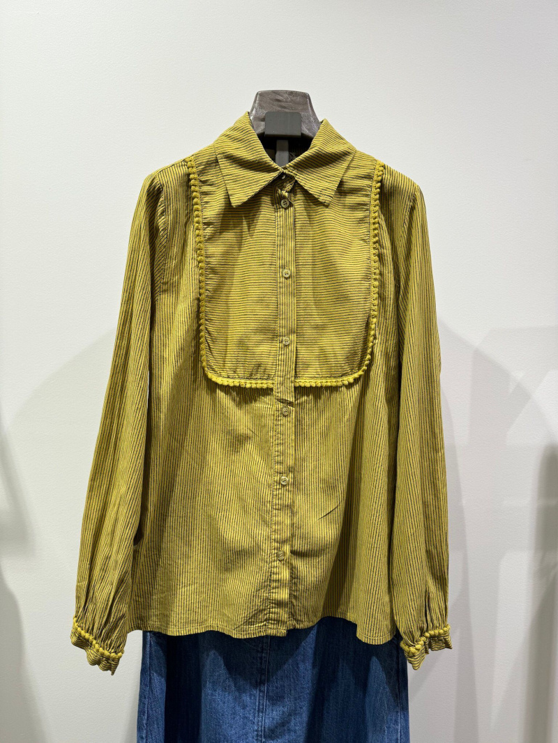 Wholesaler W Studio - Plastron striped shirt