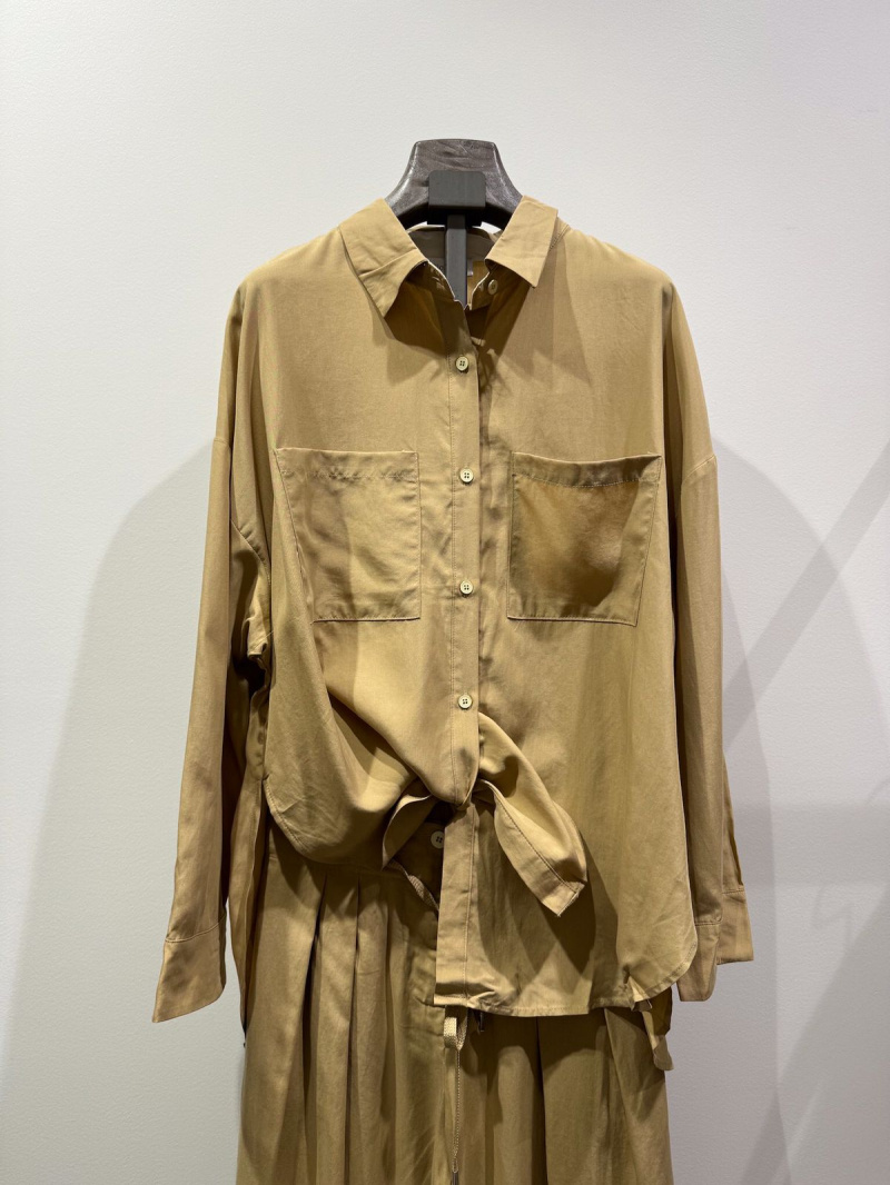Wholesaler W Studio - 2-pocket Lyocell shirt