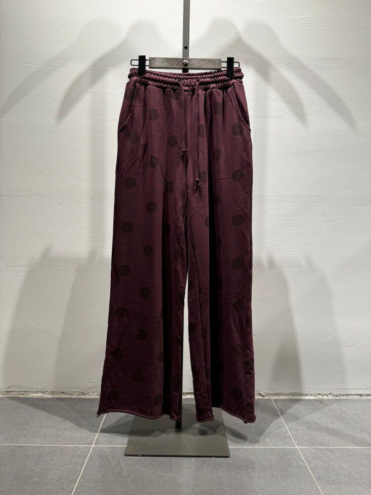 Wholesaler W Studio - Polka Dot Cotton Trousers
