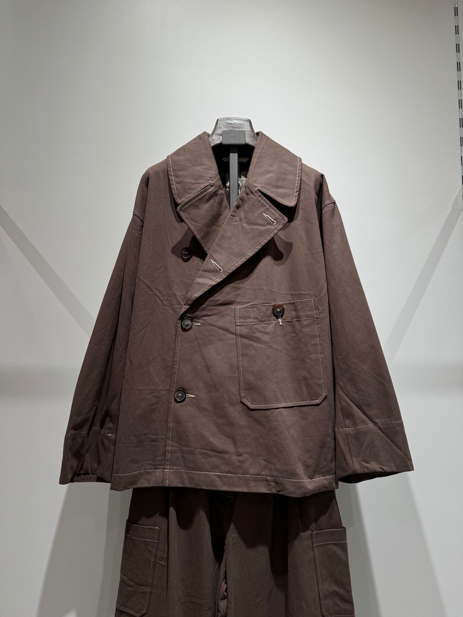Wholesaler W Studio - Caban Jacket with Pockets