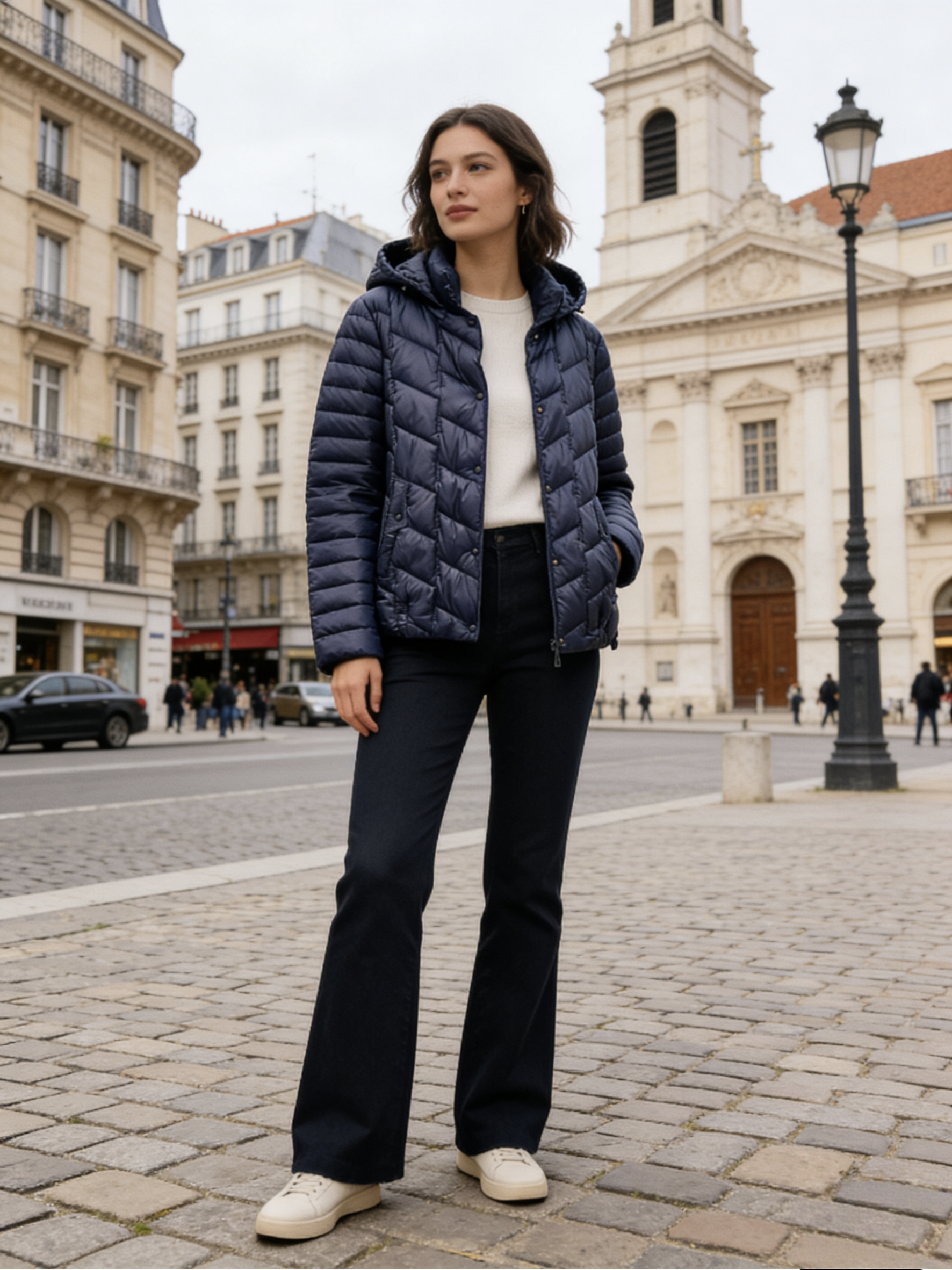 Grossiste WAY MODE - DOUDOUNE EN OUATE POUR FEMME GRANDES TAILLES