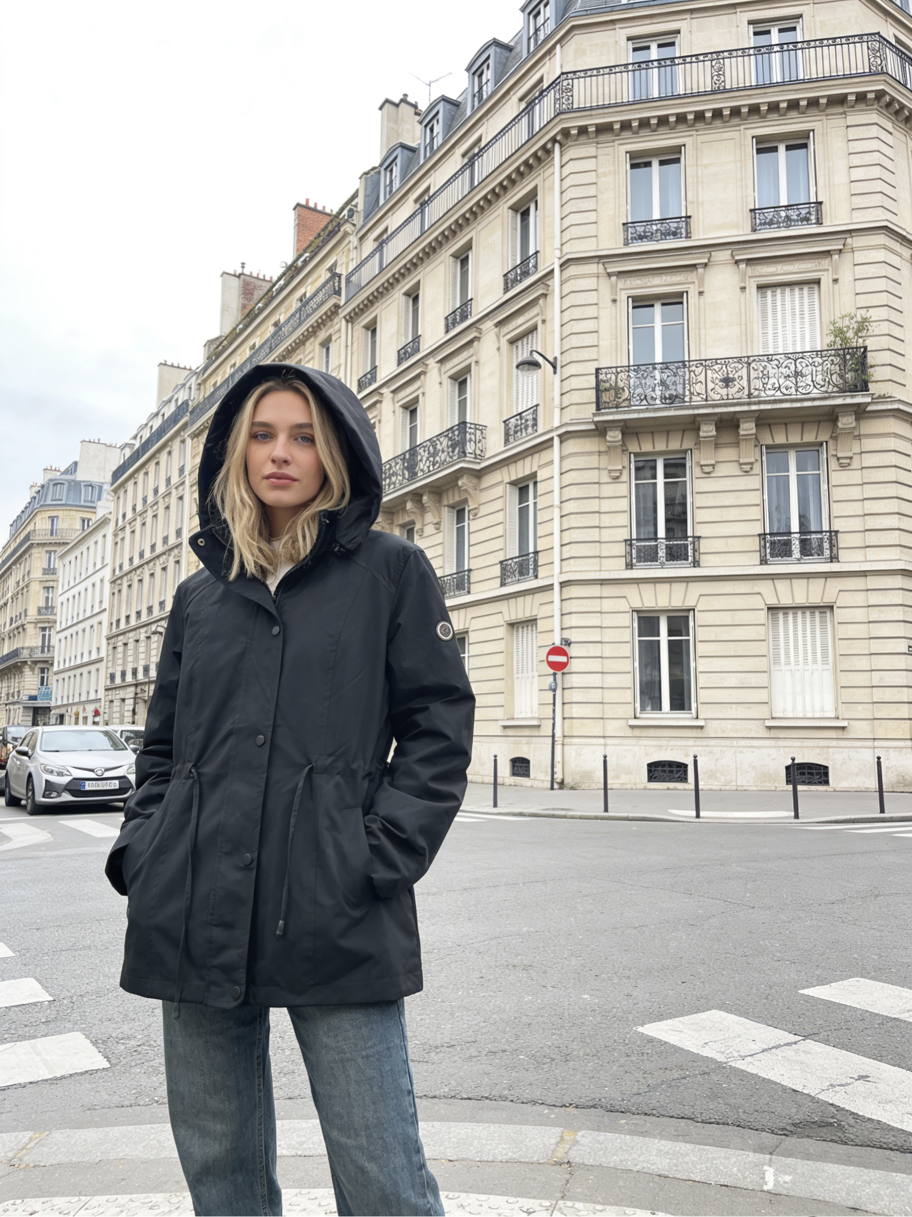 Grossiste WAY MODE - Parka coupe-vent pour femme
