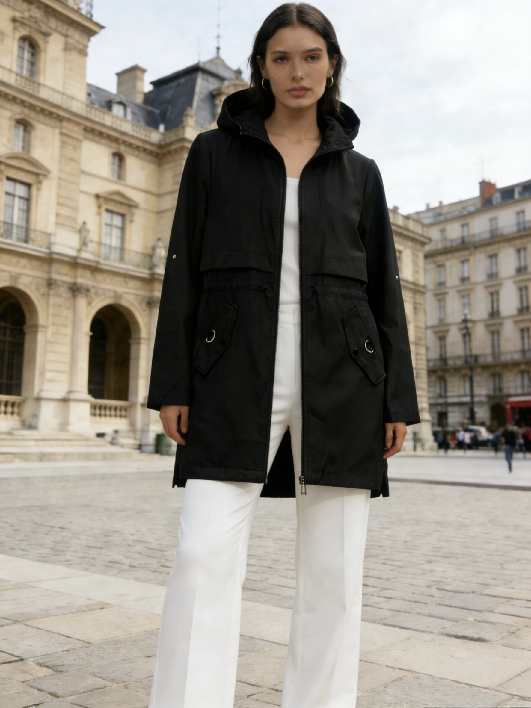 Wholesaler WAY MODE - WOMEN'S LONG WIND JACKET PARKA