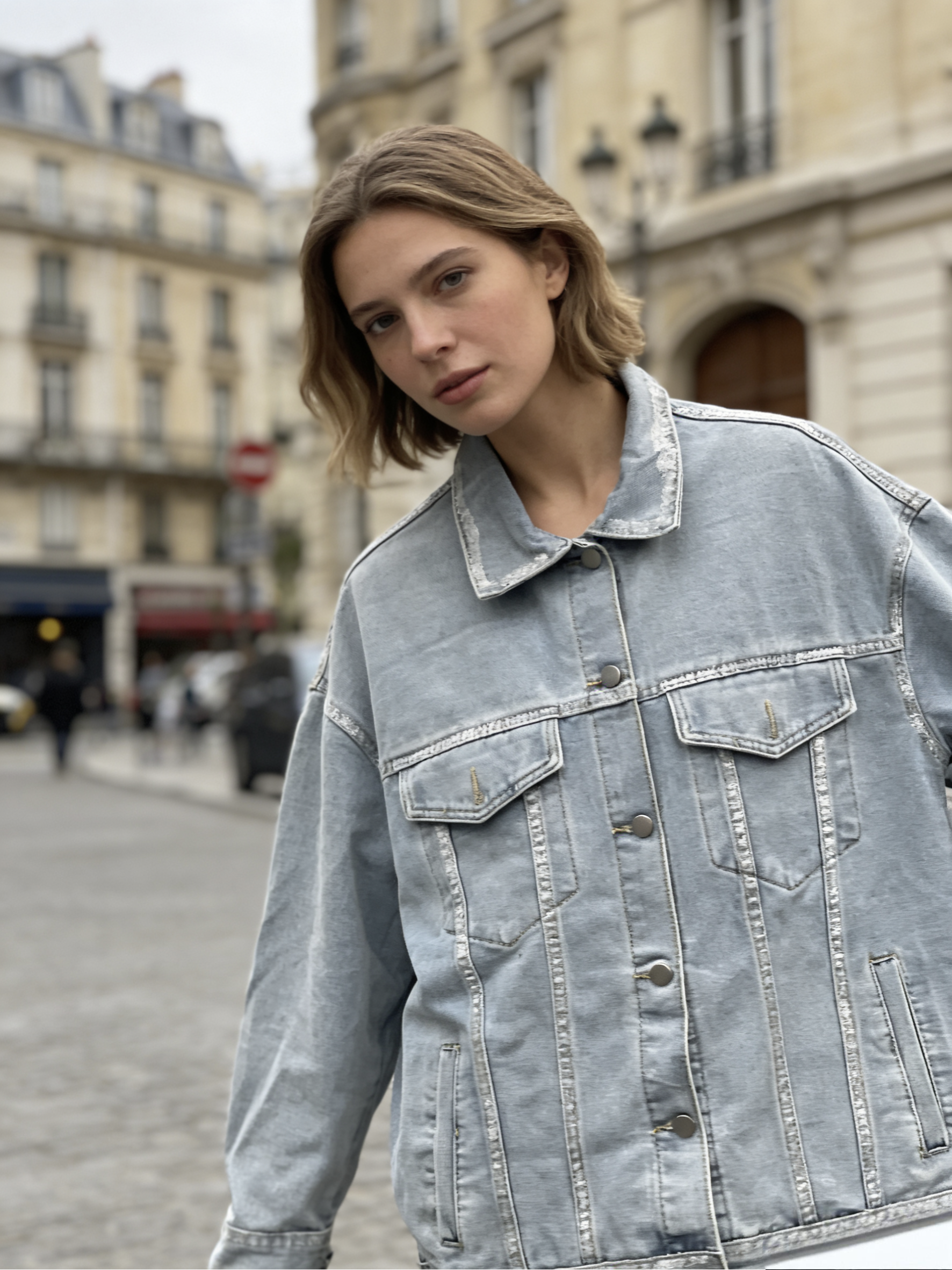 Grossista WAY MODE - Giacca di jeans da donna