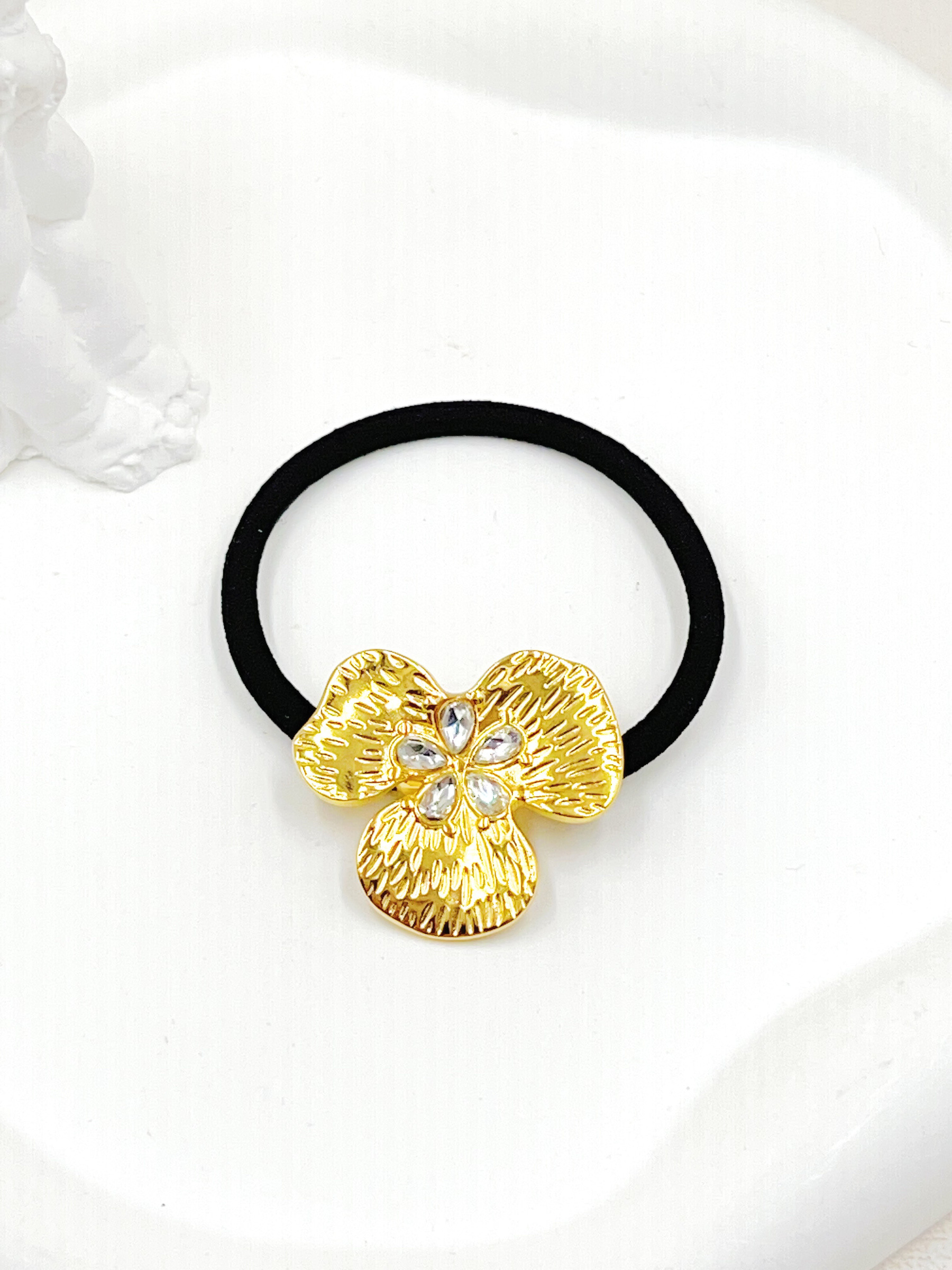Mayorista WEC Bijoux - ELÁSTICO PARA EL PELO DE ACERO INOXIDABLE CON CORDÓN DE NYLON