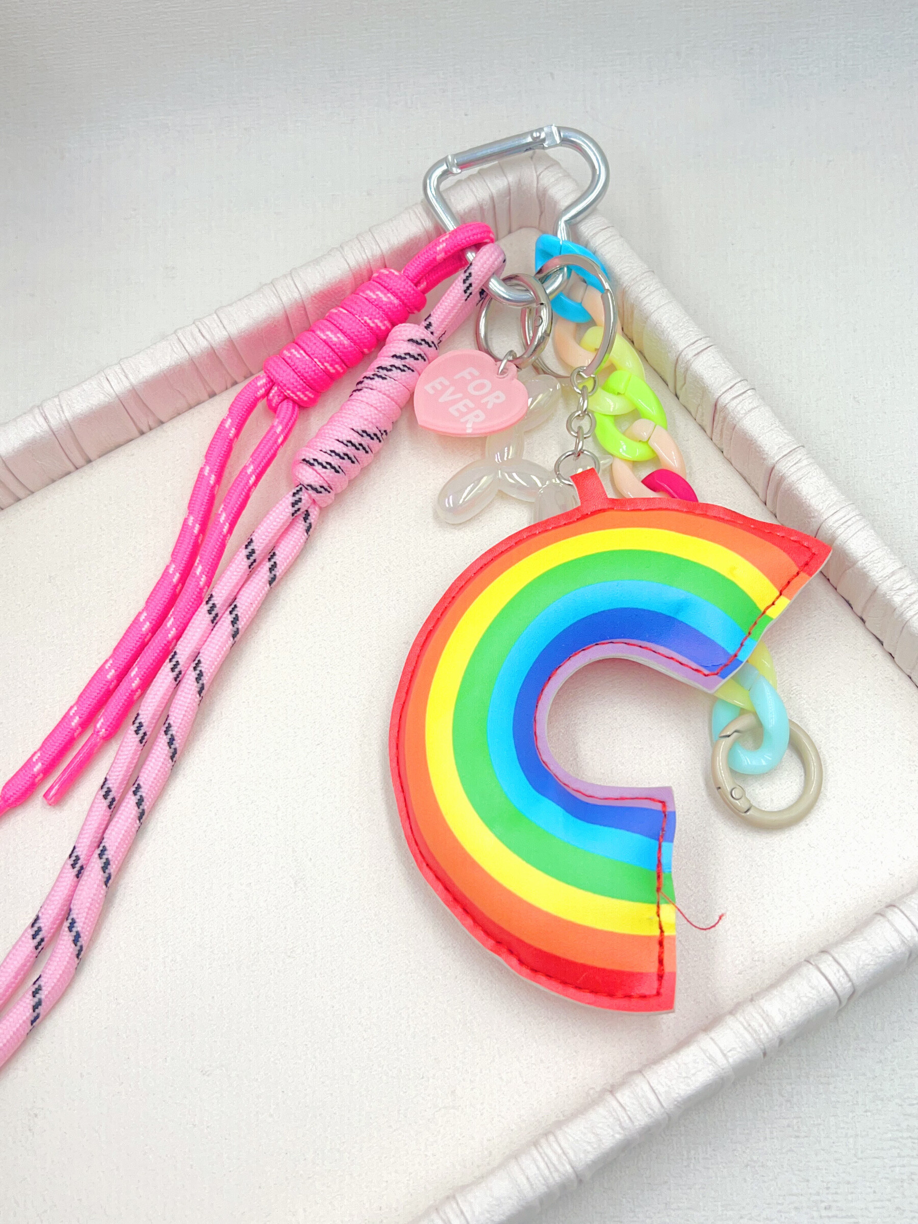 Mayorista WEC Bijoux - Llavero arcoiris
