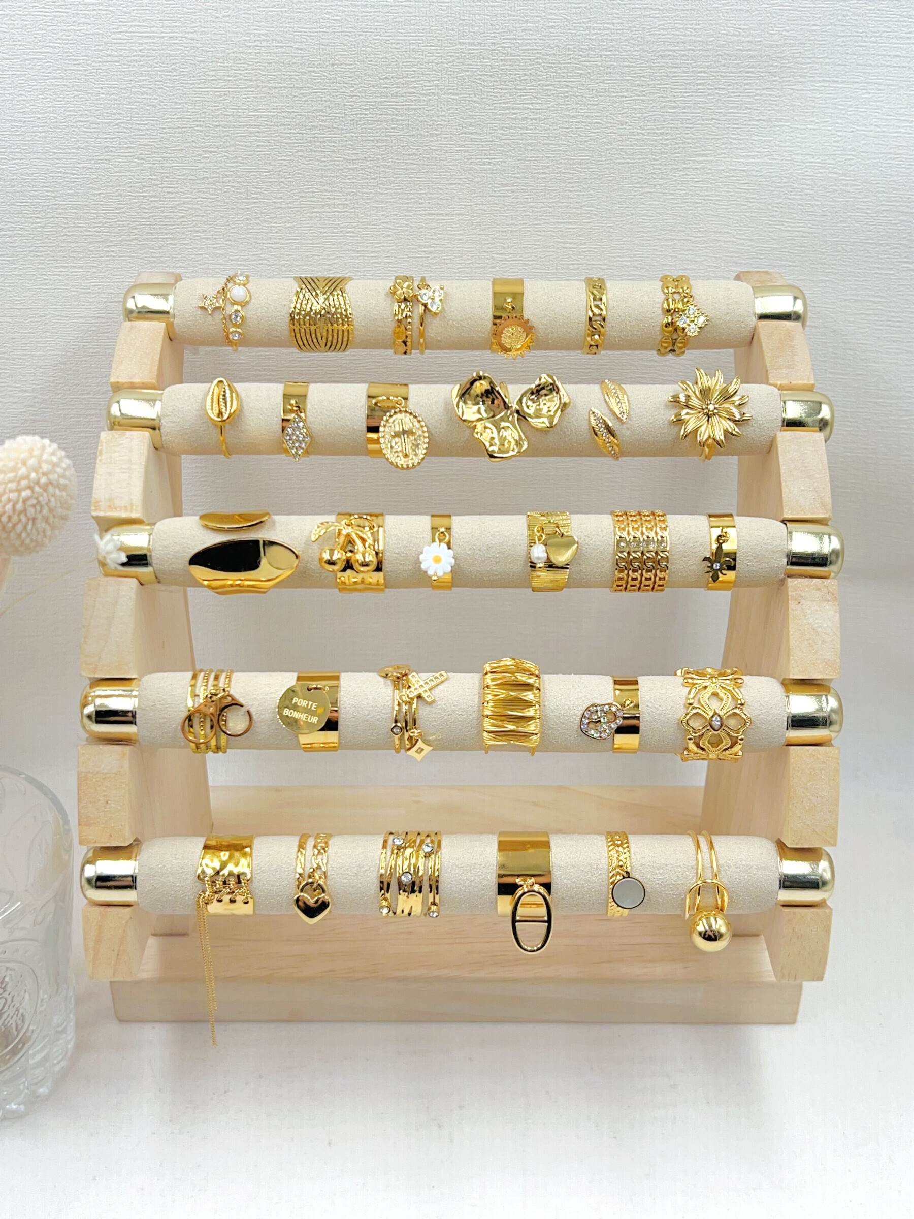 Grossiste WEC Bijoux - LOT DE 30 BAGUES EN ACIER INOXYDABLE SANS  PRESENTOIR