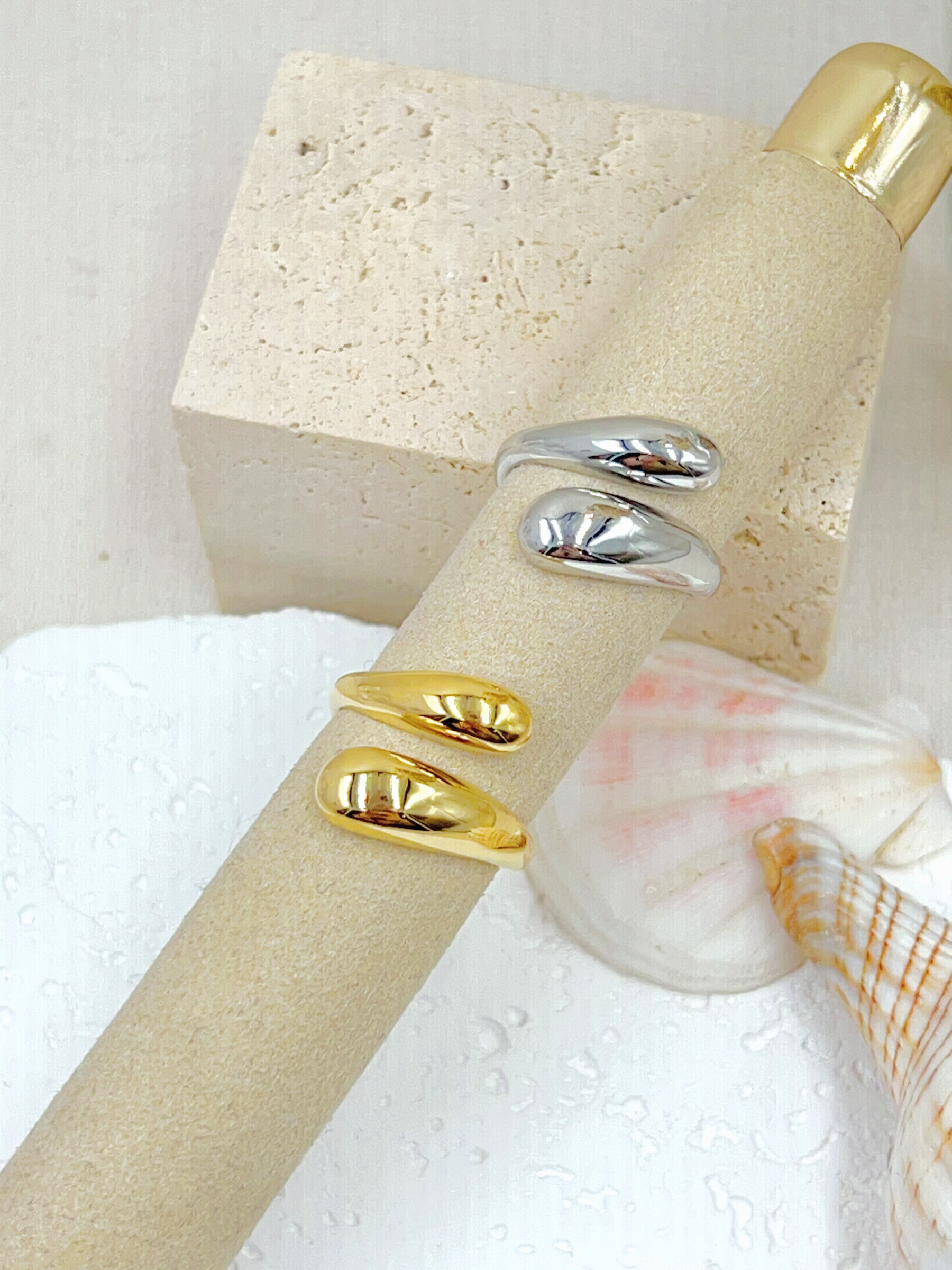 Grossiste WEC Bijoux - BAGUE EN ACIER INOXYDABLE