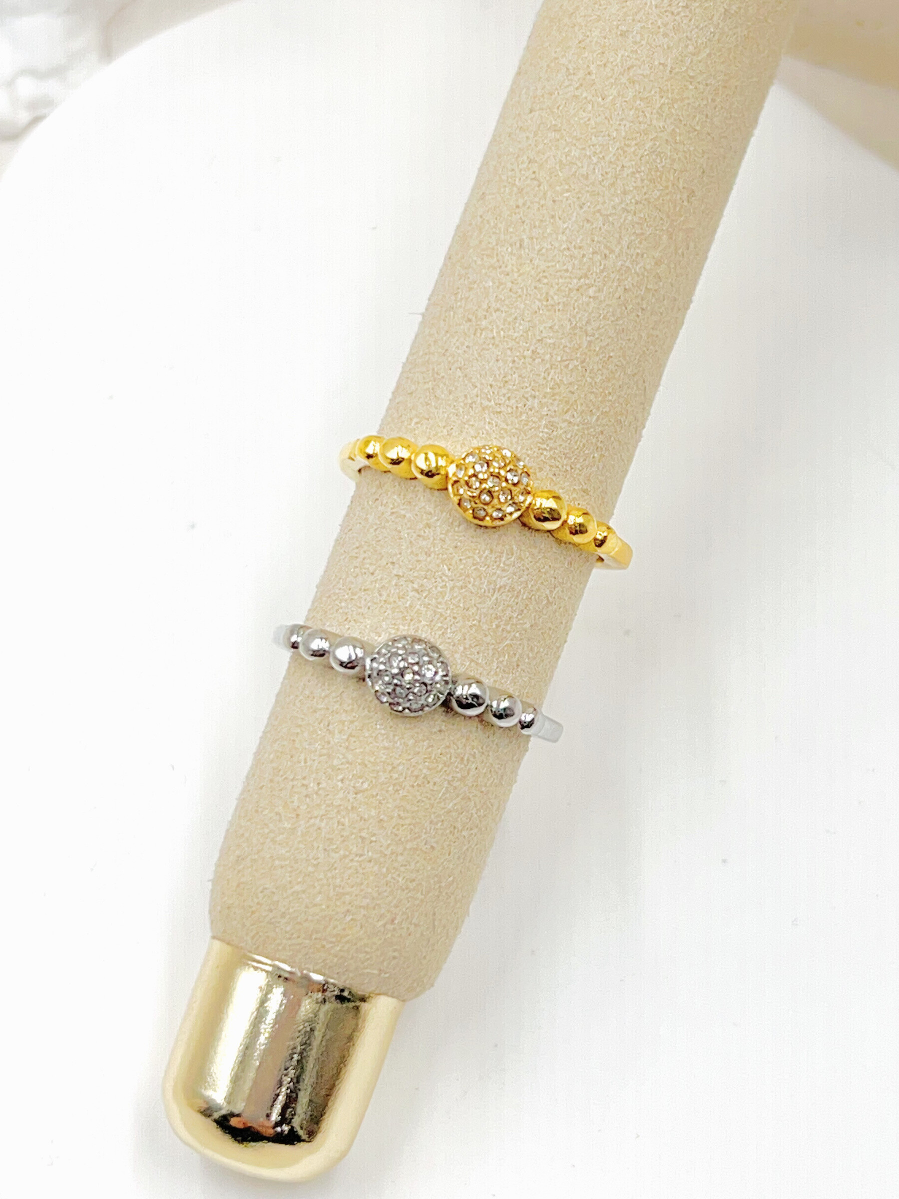 Mayorista WEC Bijoux - ANILLO DE ACERO INOXIDABLE AJUSTABLE