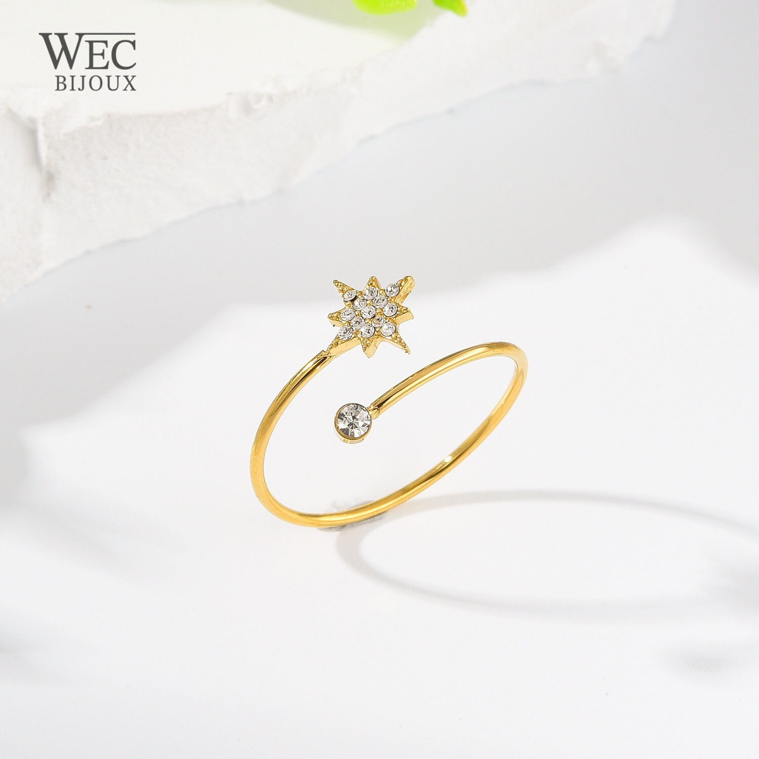 Grossiste WEC Bijoux - BAGUE EN ACIER INOXYDABLE