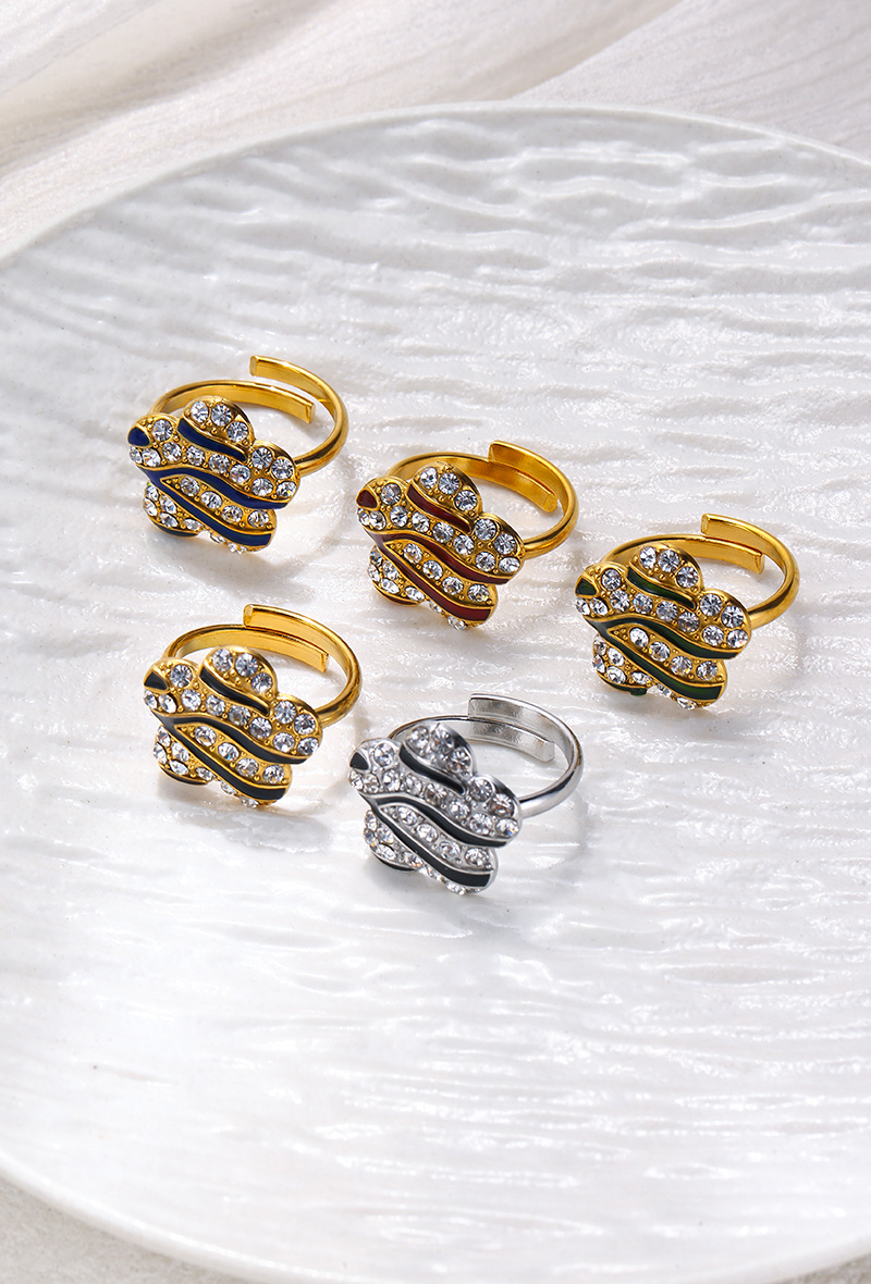 Mayorista WEC Bijoux - ANILLO AJUSTABLE DE ACERO INOXIDABLE