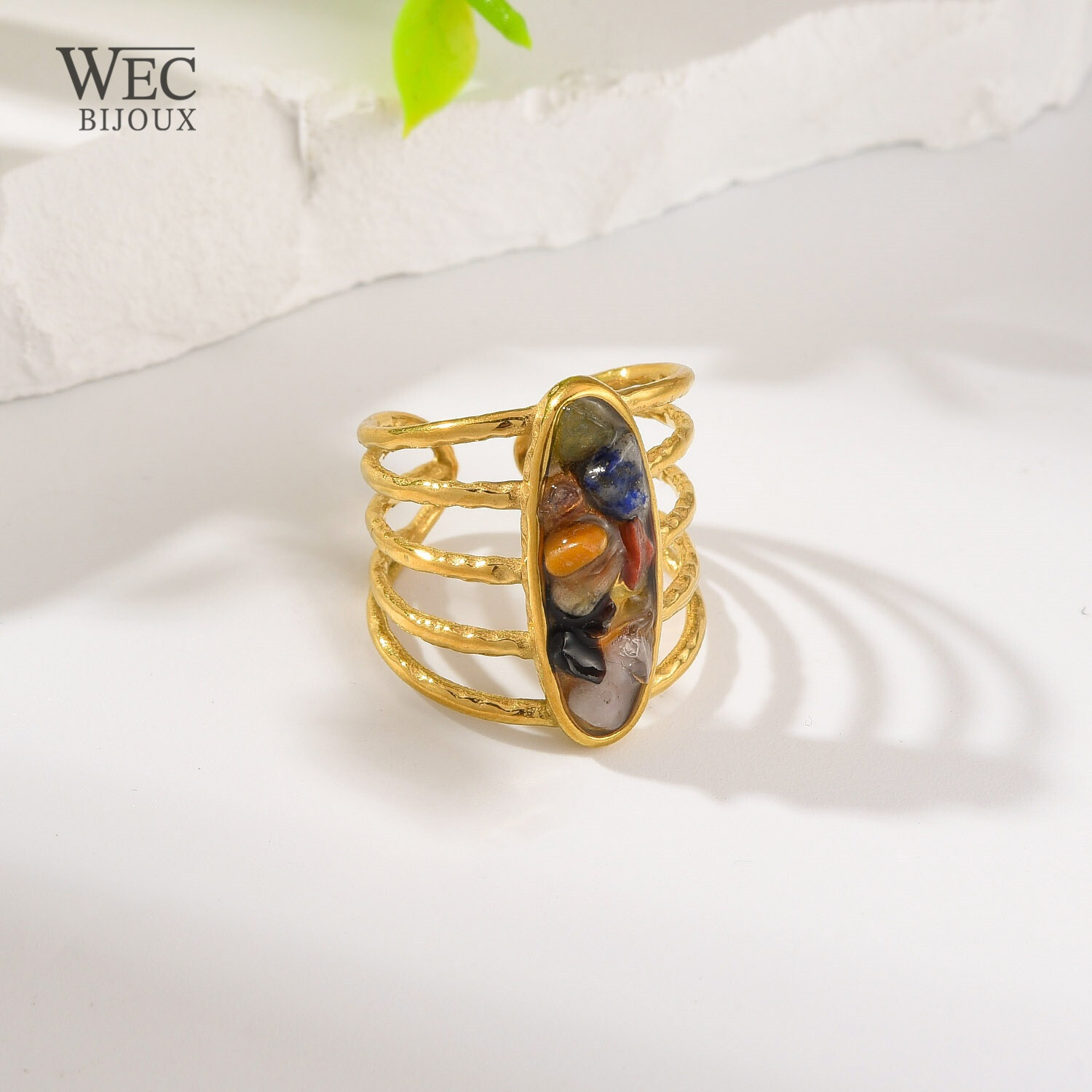 Grossista WEC Bijoux - Anello in acciaio inossidabile
