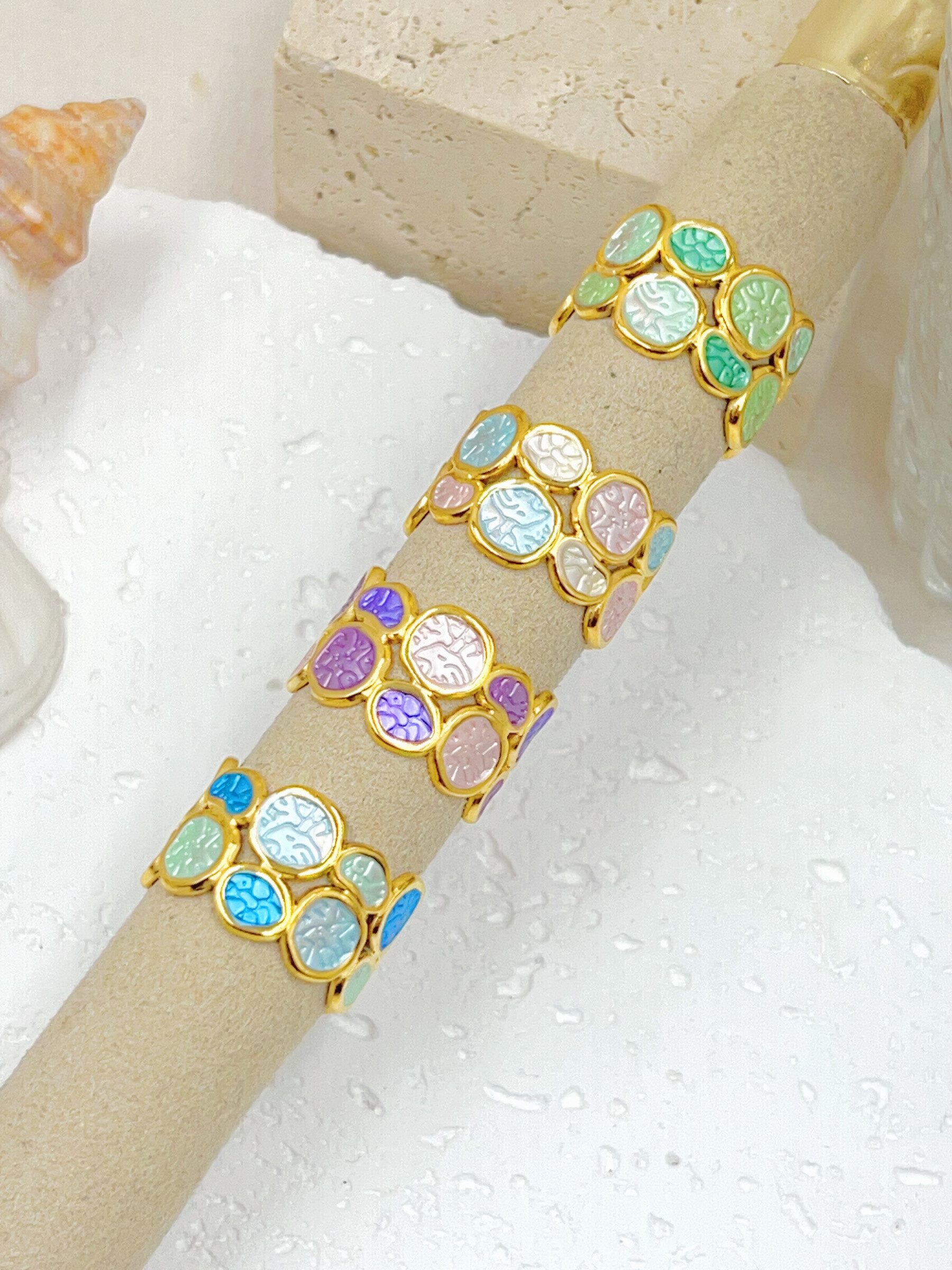 Mayorista WEC Bijoux - Anillo de acero inoxidable