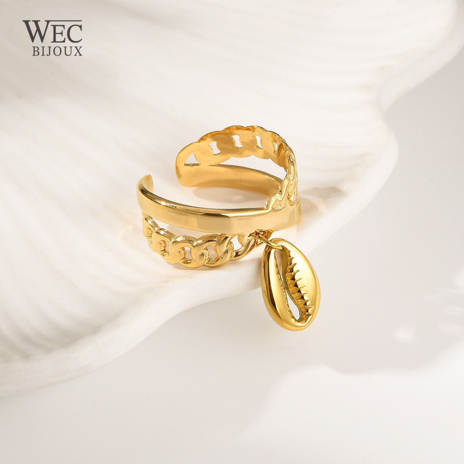 Mayorista WEC BIJOUX - Anillo de acero inoxidable