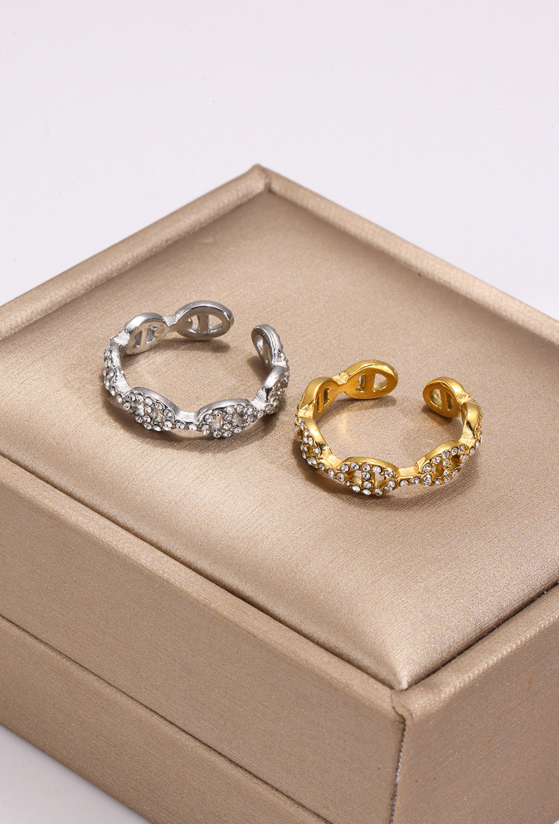 Grossiste WEC Bijoux - Bague en acier inoxydable