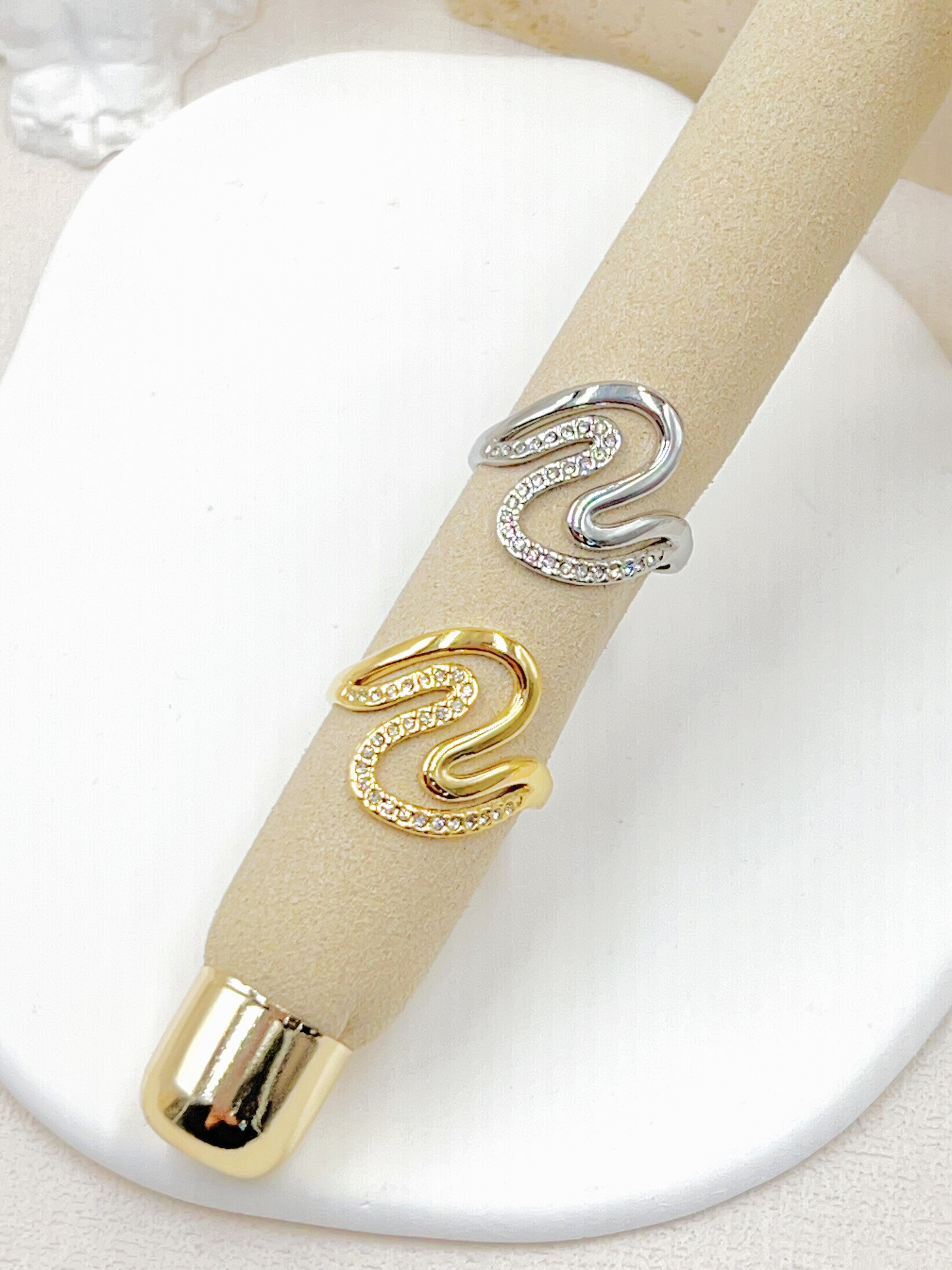 Mayorista WEC Bijoux - ANILLO DE ACERO INOXIDABLE AJUSTABLE