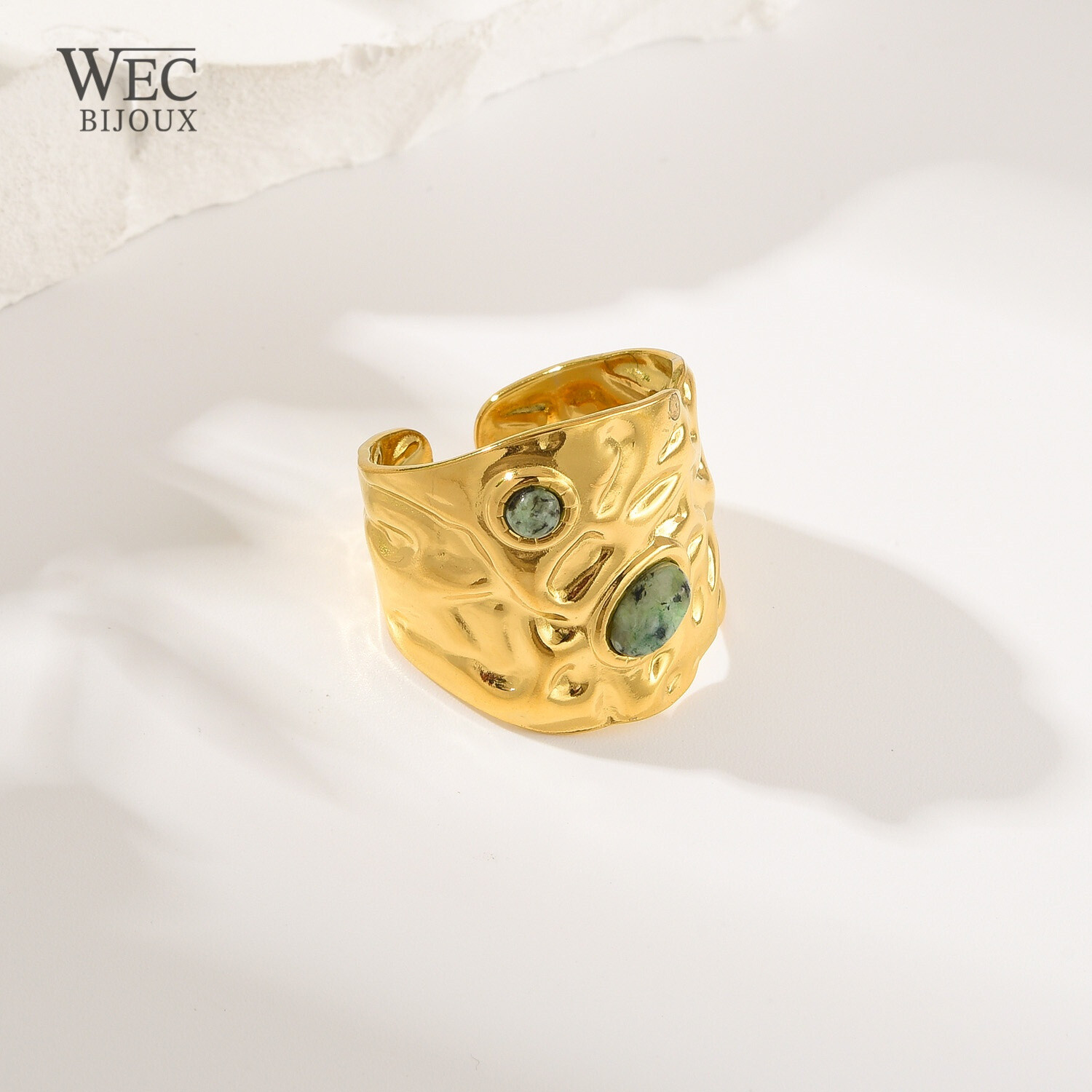 Grossista WEC Bijoux - ANELLO IN ACCIAIO INOSSIDABILE