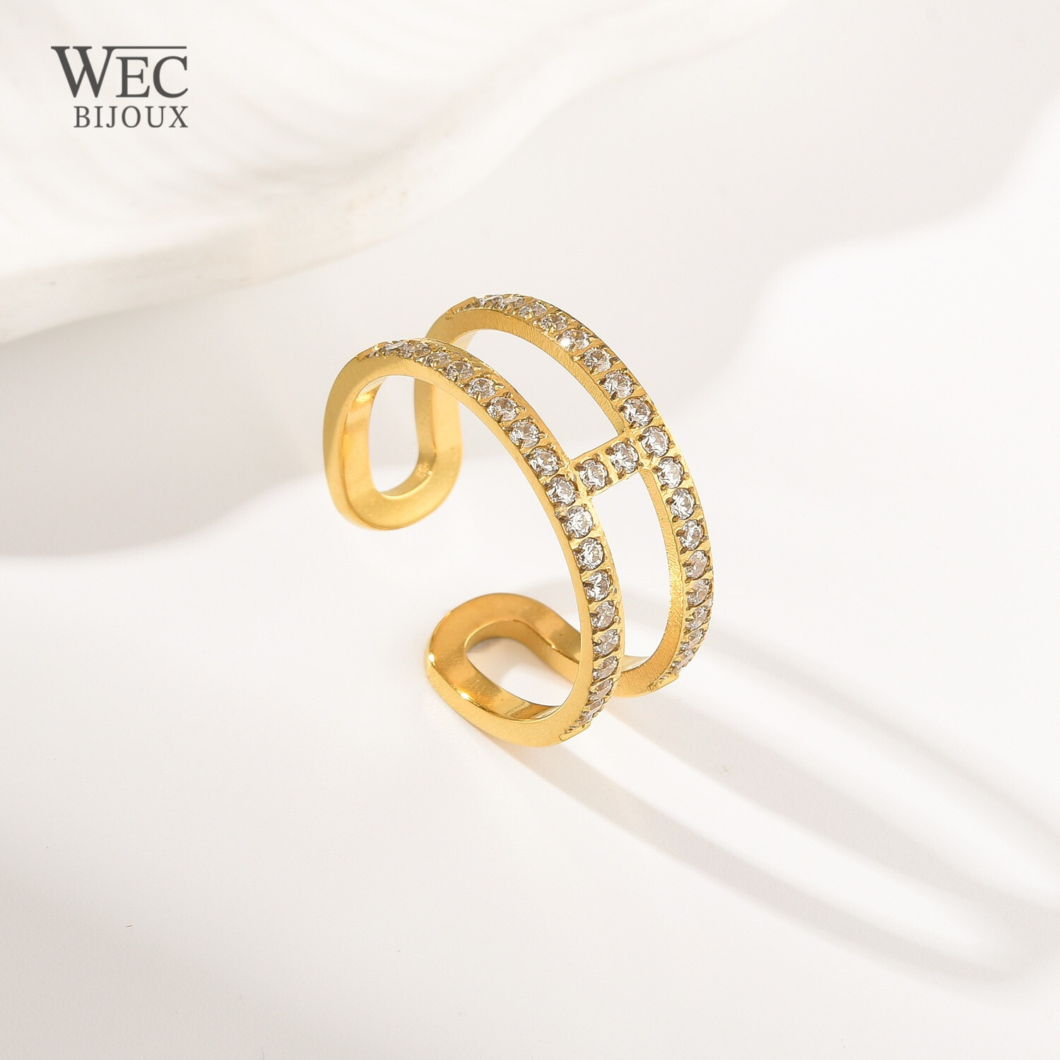 Grossista WEC BIJOUX - Anello in acciaio inossidabile