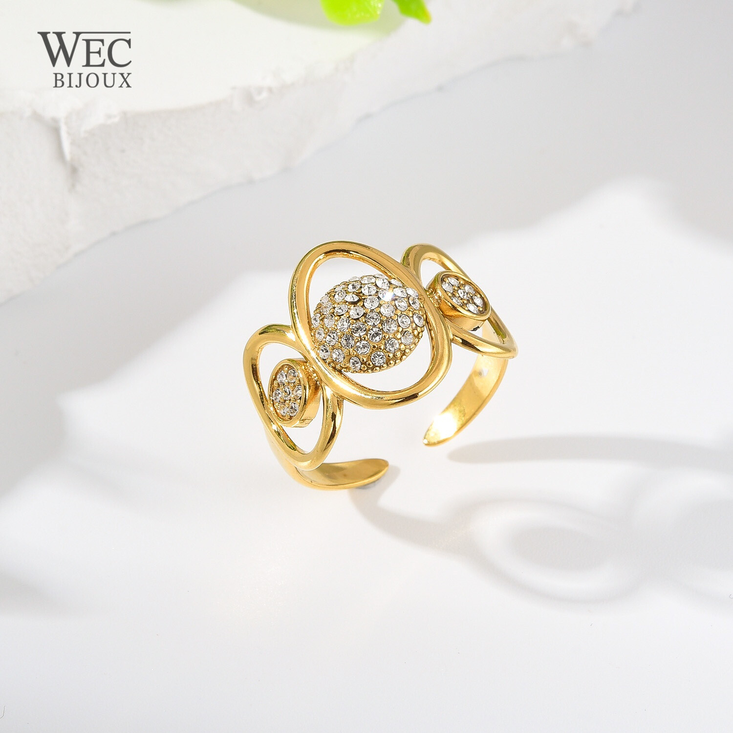 Grossiste WEC BIJOUX - BAGUE EN ACIER INOXYDABLE