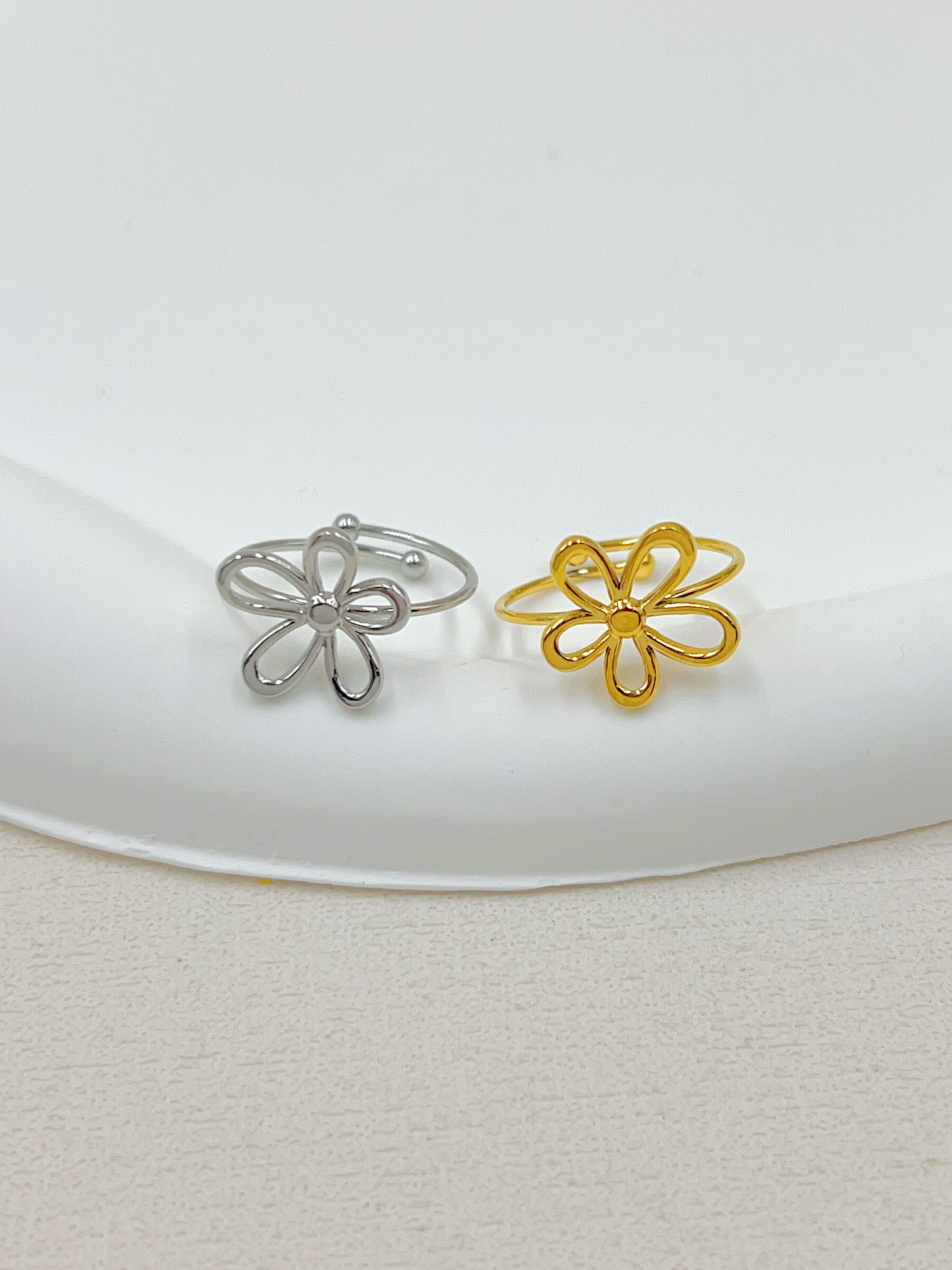 Mayorista WEC Bijoux - Anillo de acero inoxidable