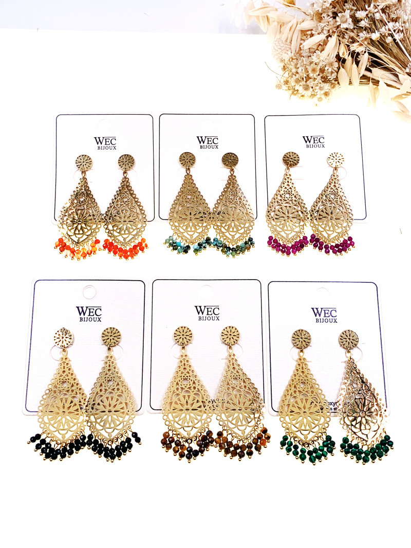 Mayorista WEC Bijoux - Pendiente de acero