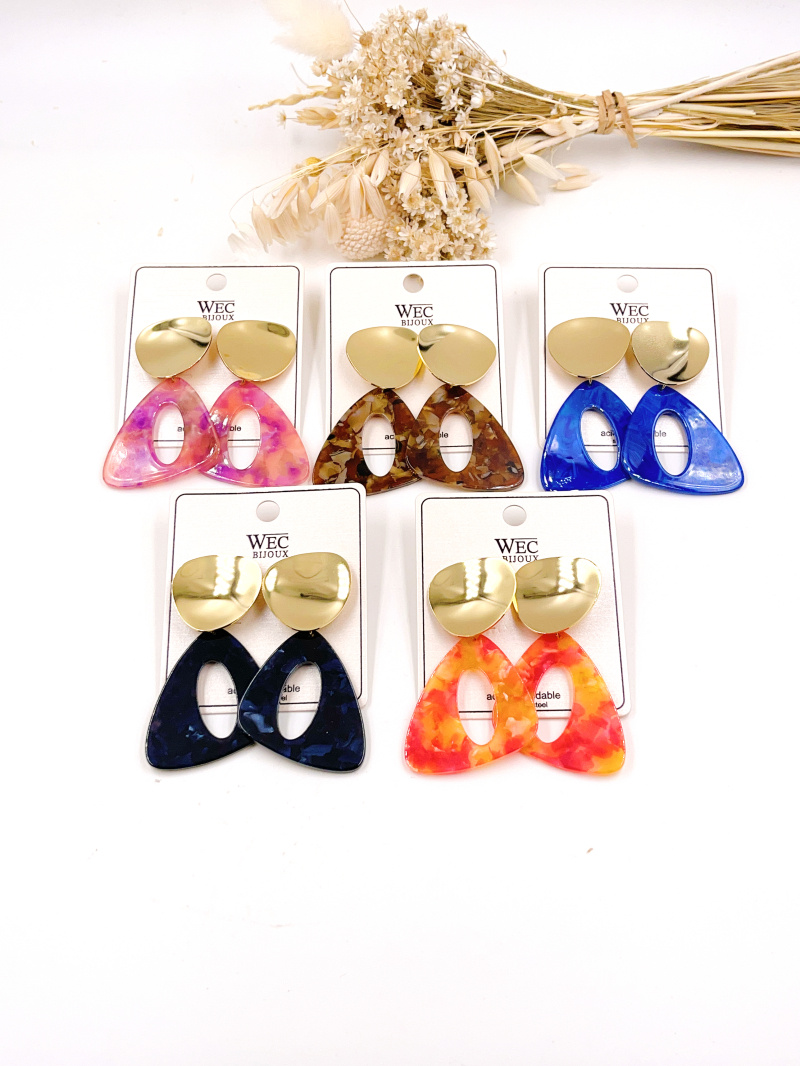 Mayorista WEC Bijoux - Pendiente de acero inoxidable