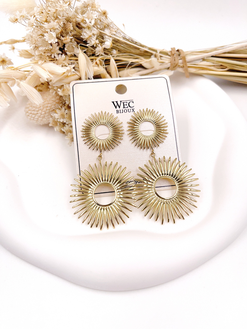 Großhändler WEC Bijoux - Ohrring aus Edelstahl