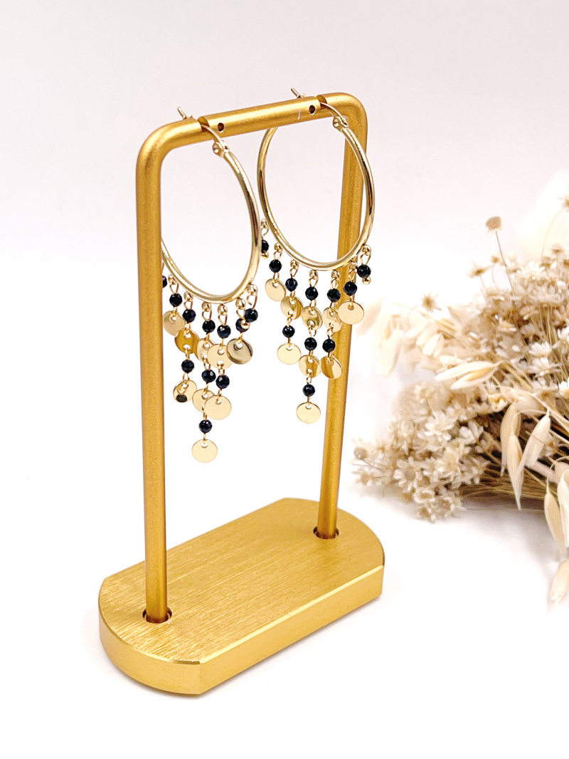 Mayorista WEC Bijoux - Pendiente de acero inoxidable