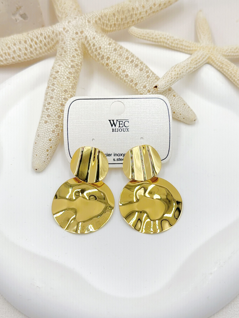 Mayorista WEC Bijoux - PENDIENTES DE ACERO INOXIDABLE