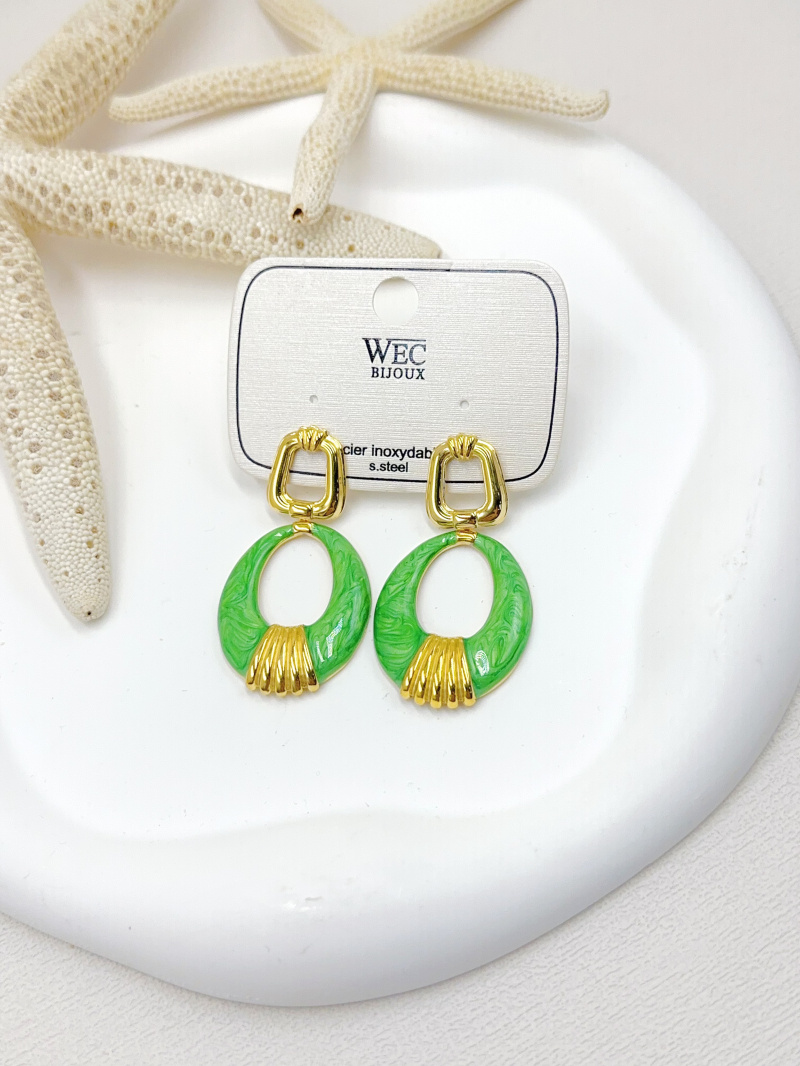 Mayorista WEC Bijoux - PENDIENTES DE ACERO INOXIDABLE