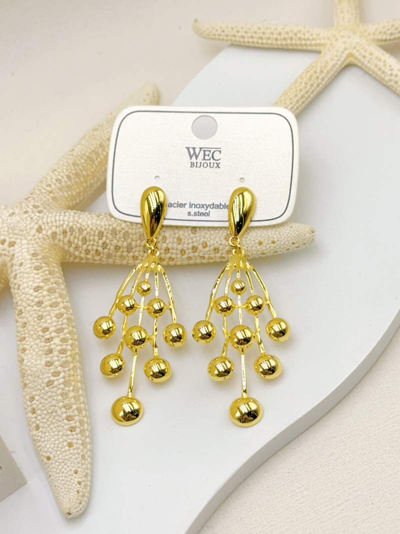 Grossiste WEC Bijoux - BOUCLES D'OREILLES EN ACIER INOXYDABLE