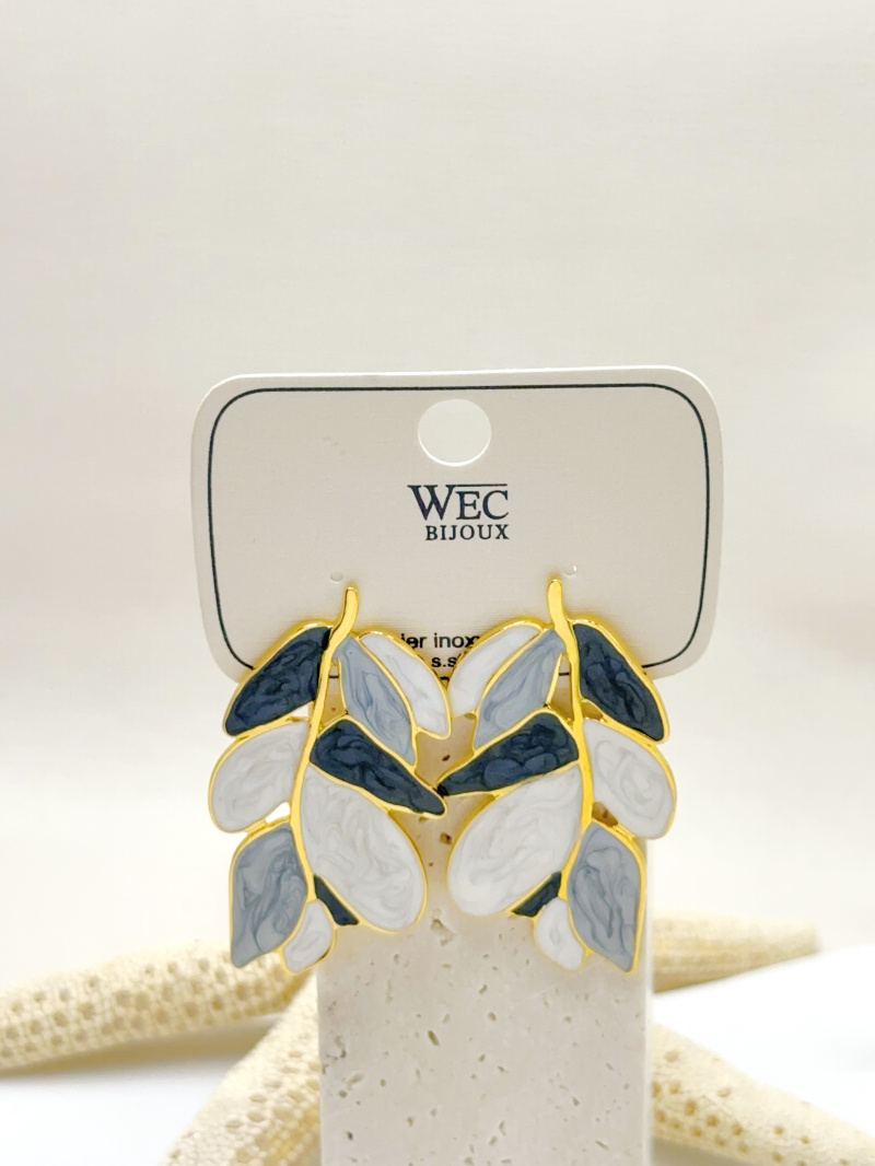 Grossiste WEC Bijoux - BOUCLES D'OREILLES EN ACIER INOXYDABLE