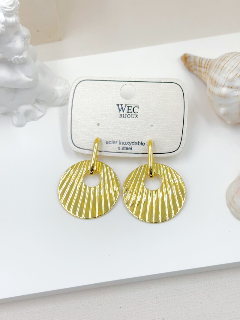 Wholesaler WEC Bijoux - STAINLESS STEEL EARRINGS