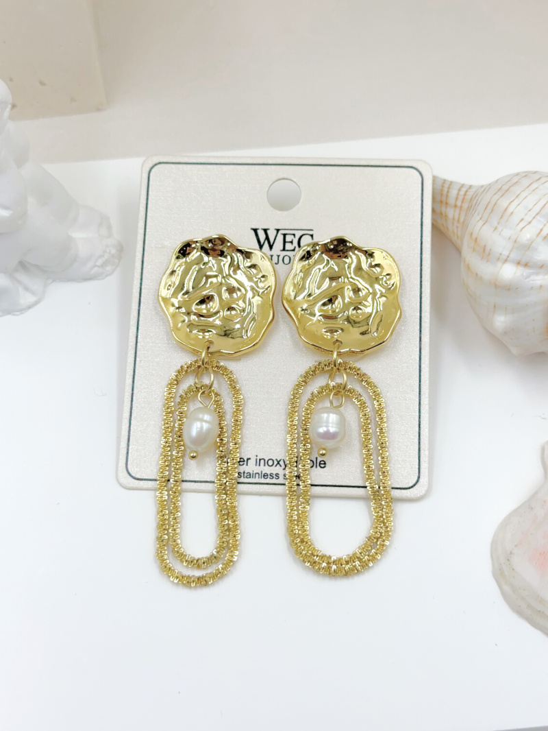 Wholesaler WEC Bijoux - STAINLESS STEEL EARRINGS