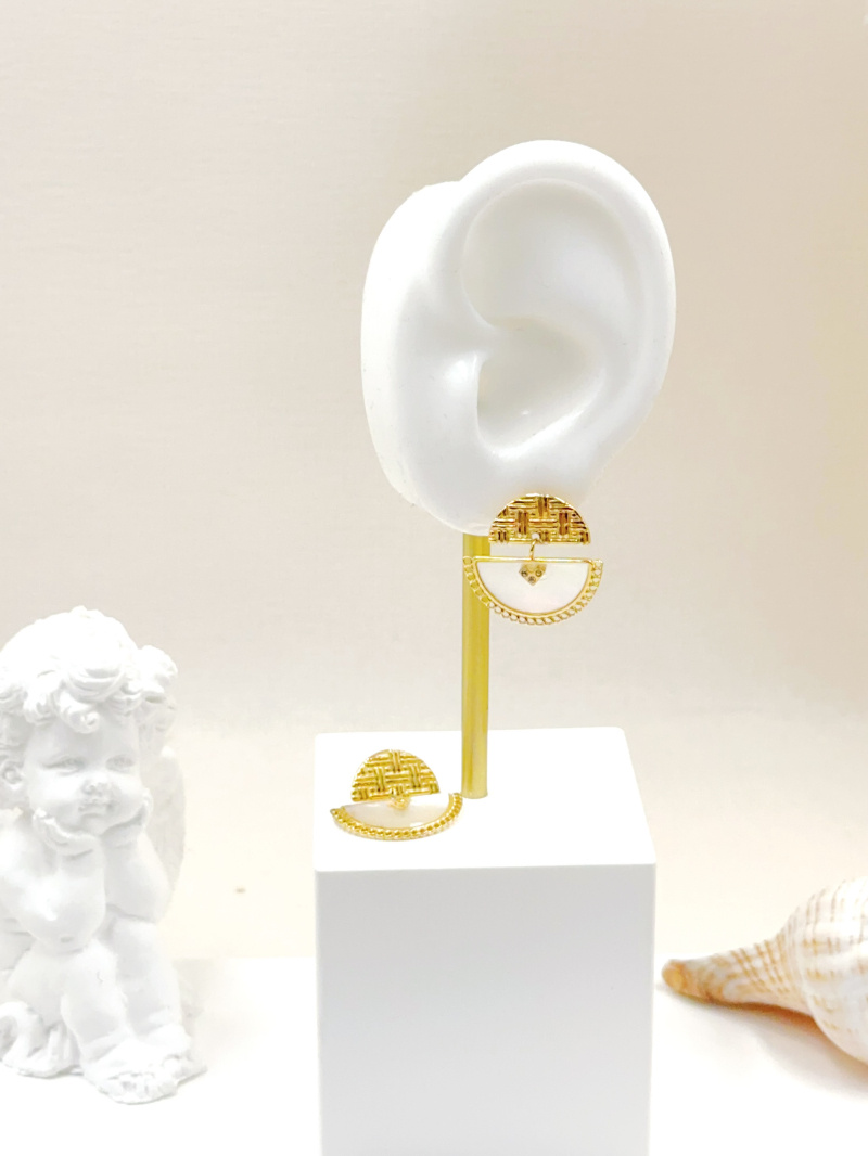 Mayorista WEC Bijoux - PENDIENTES DE ACERO INOXIDABLE