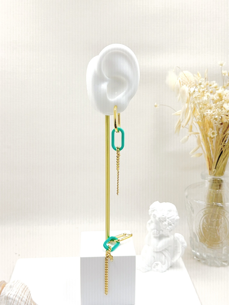 Mayorista WEC Bijoux - PENDIENTES DE ACERO INOXIDABLE