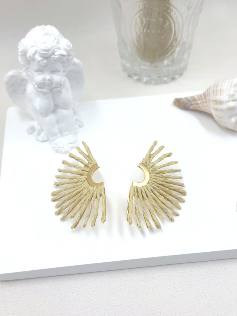 Grossiste WEC Bijoux - Boucle d'oreille en acier inoxydable