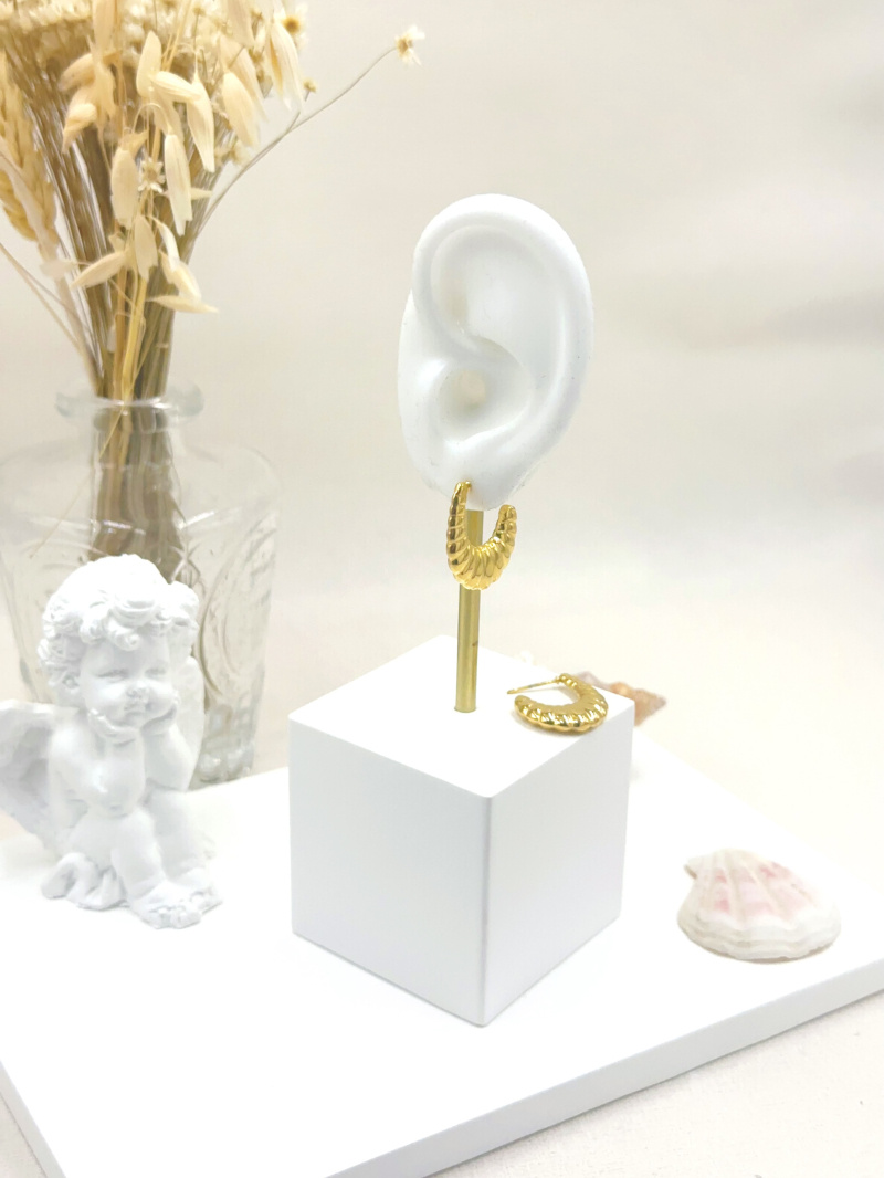 Wholesaler WEC Bijoux - Stainless steel earring