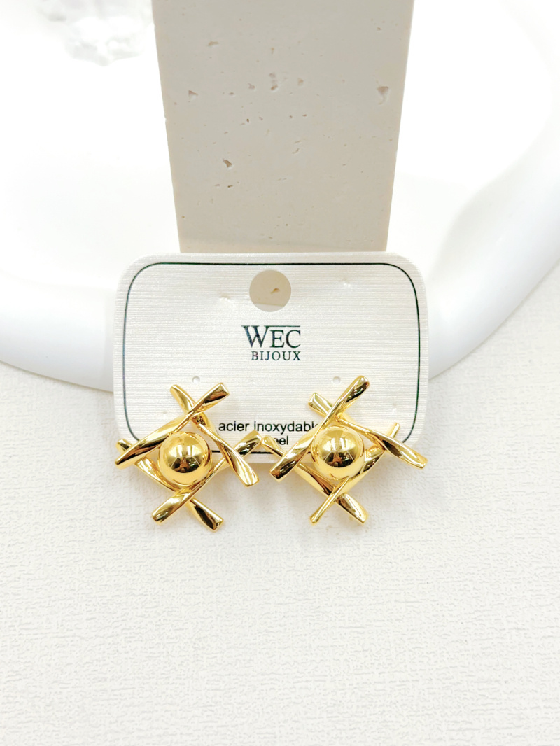 Mayorista WEC Bijoux - PENDIENTES DE ACERO INOXIDABLE
