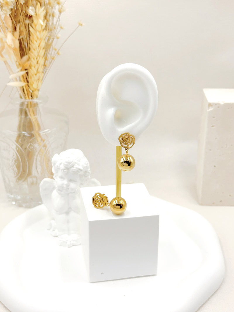 Mayorista WEC Bijoux - PENDIENTES DE ACERO INOXIDABLE