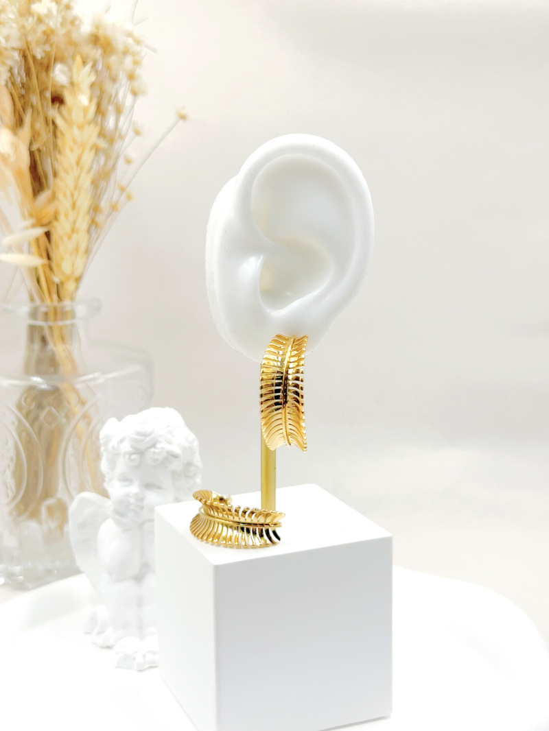 Mayorista WEC Bijoux - PENDIENTES DE ACERO INOXIDABLE