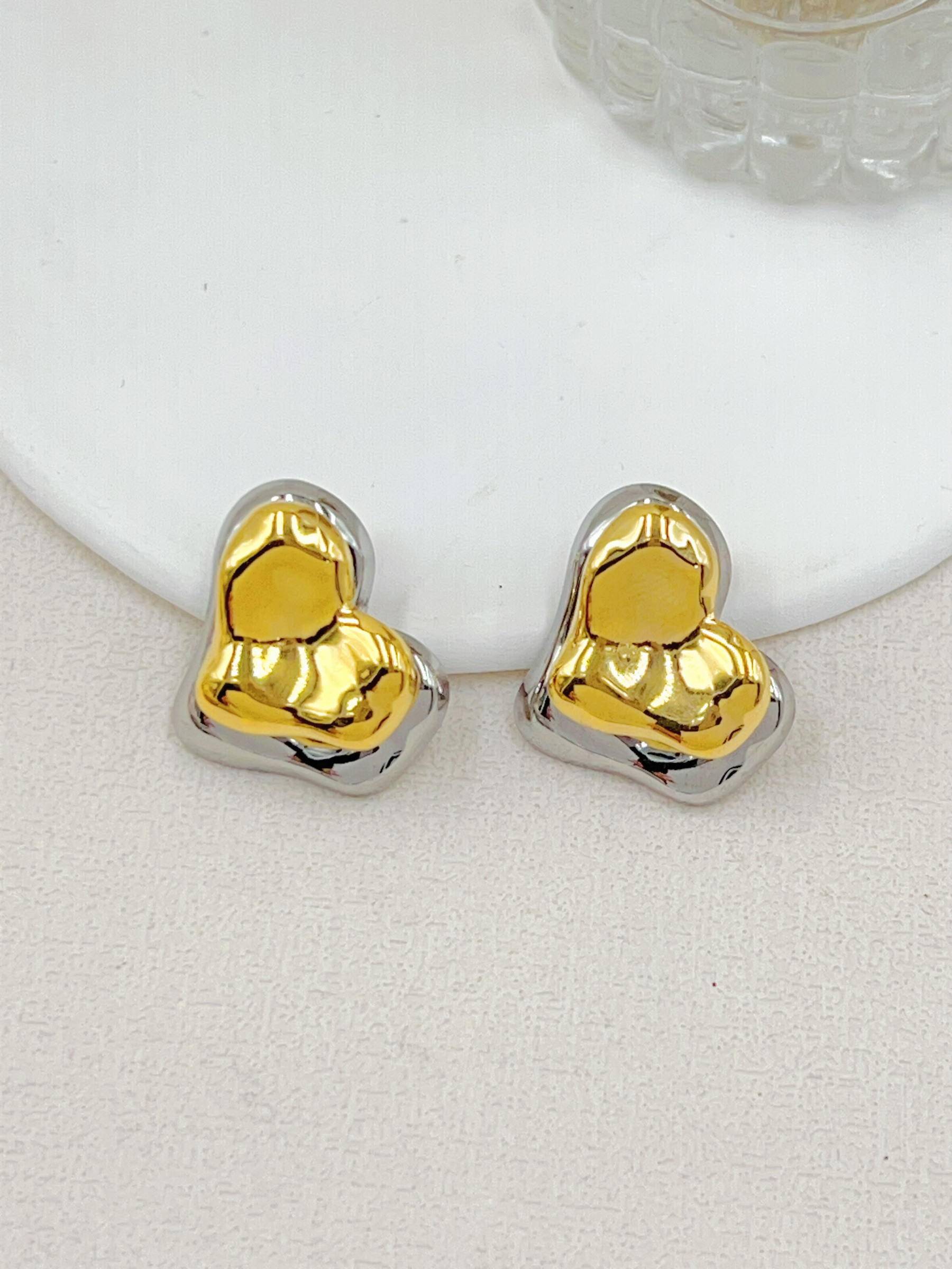 Mayorista WEC Bijoux - Pendientes de acero inoxidable