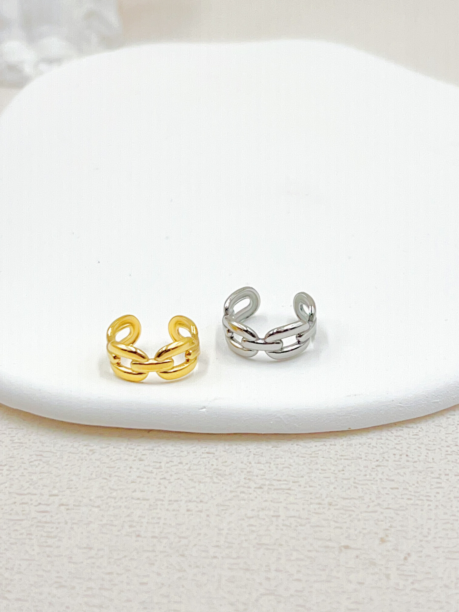 Mayorista WEC Bijoux - EAR Cuff DE ACERO INOXIDABLE