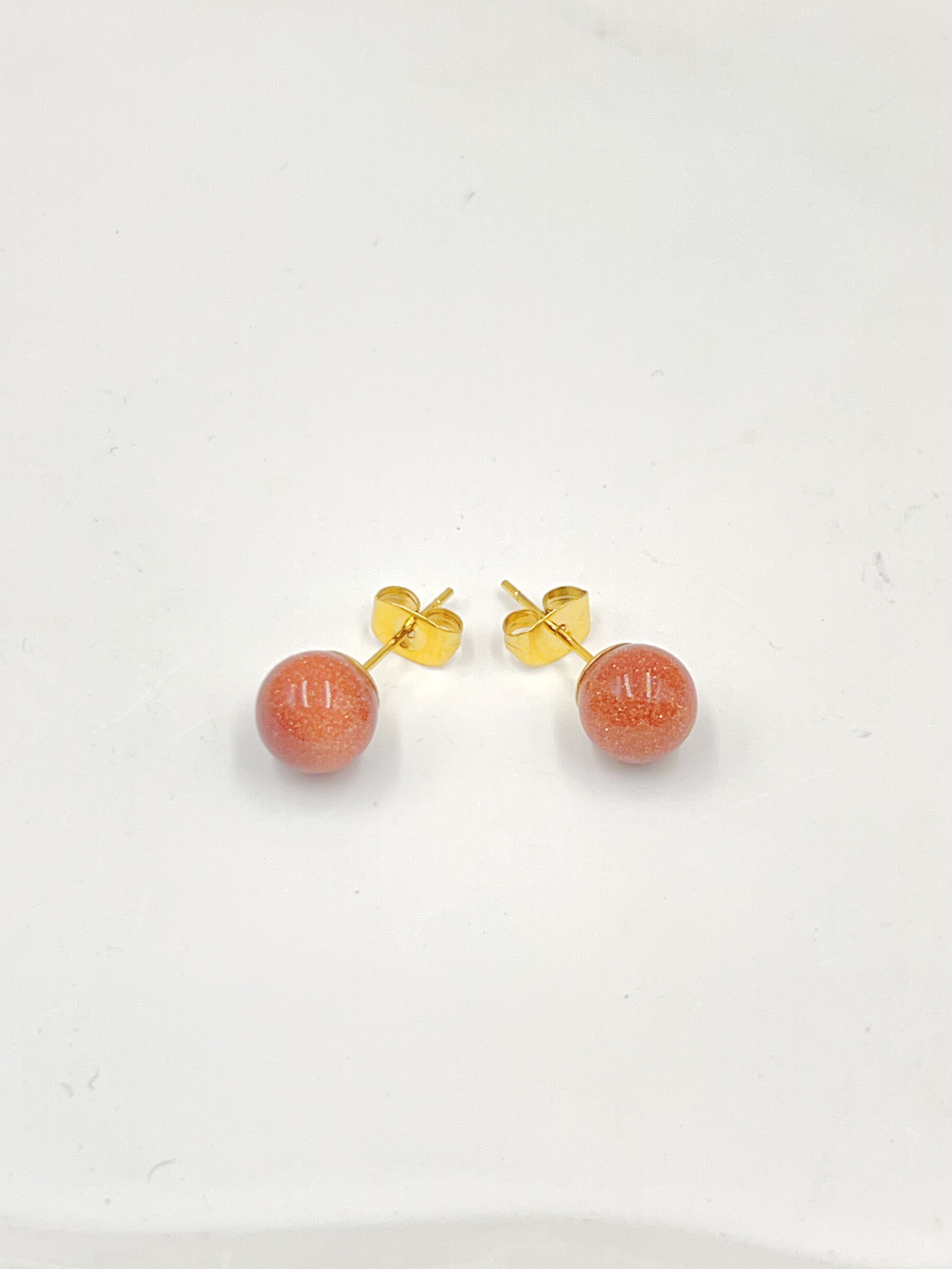 Grossiste WEC Bijoux - BOUCLE D' OREILLES EN ACIER INOXYDABLE + PIERRE DE SOLEIL