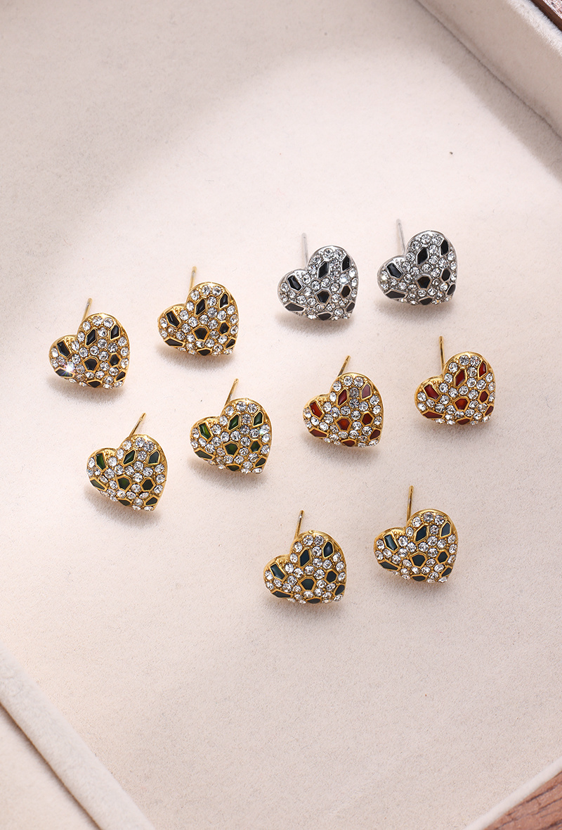 Mayorista WEC Bijoux - PENDIENTES DE CORAZÓN DE ACERO INOXIDABLE