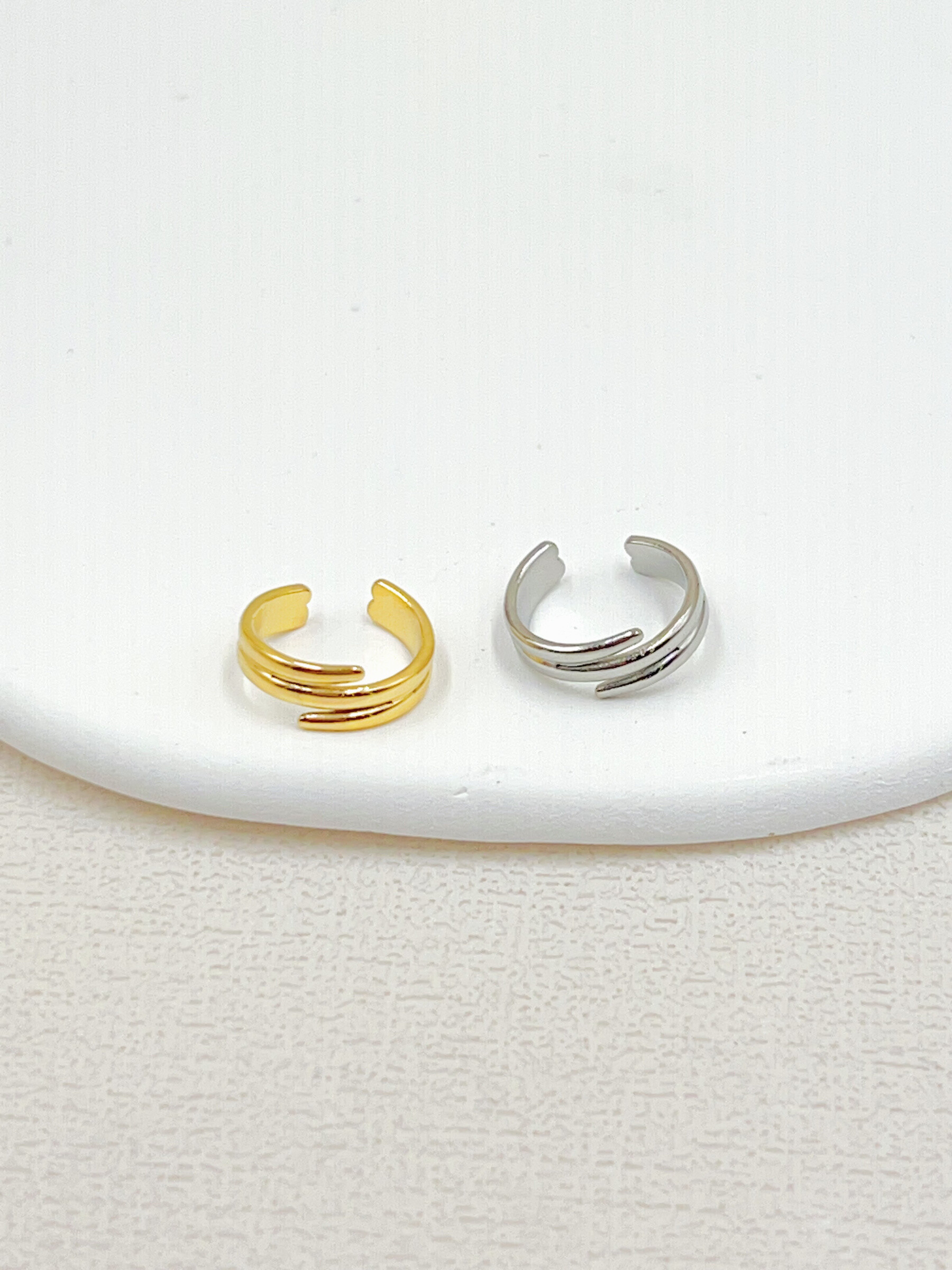 Mayorista WEC Bijoux - EAR Cuff DE ACERO INOXIDABLE