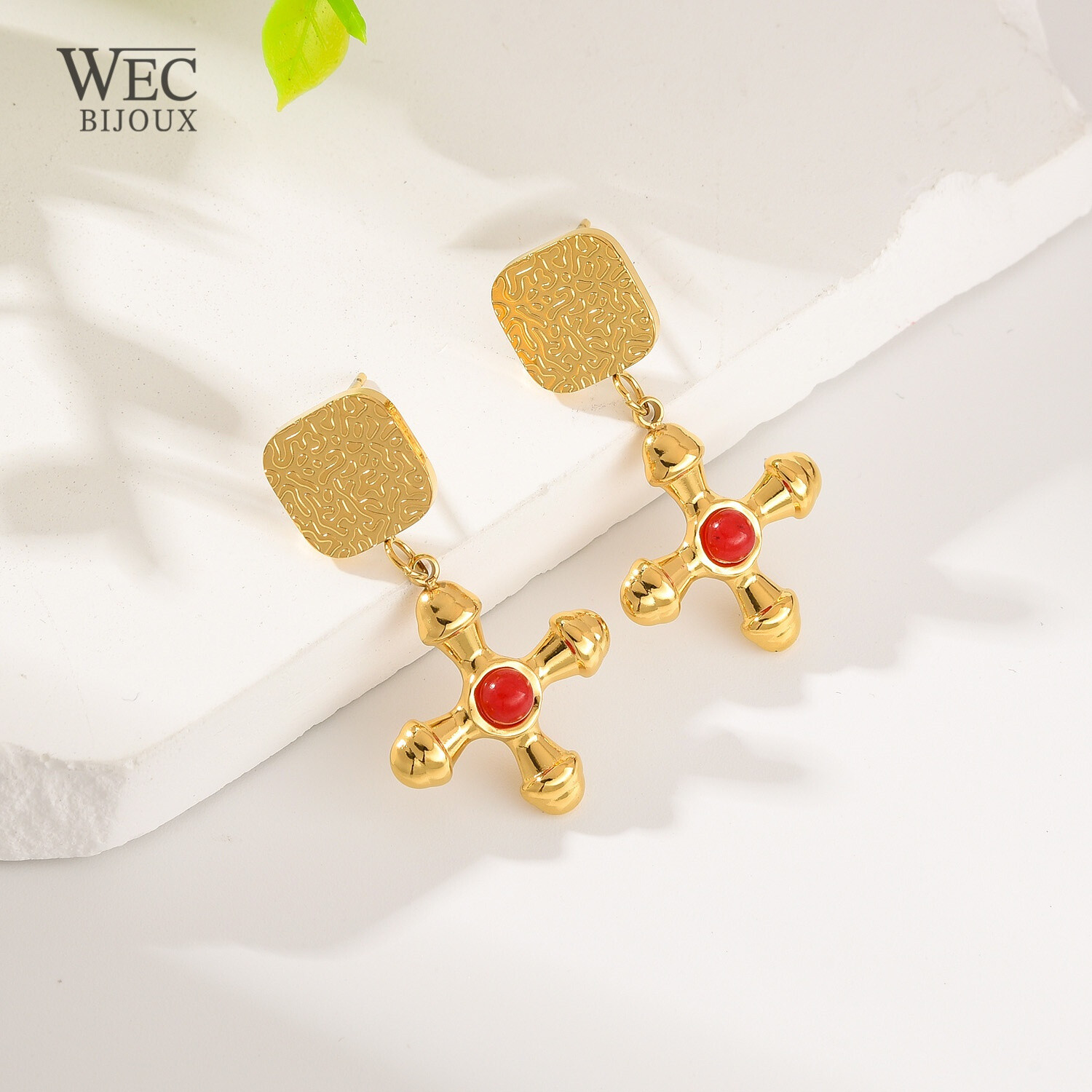 Grossista WEC Bijoux - ORECCHINI IN ACCIAIO INOSSIDABILE