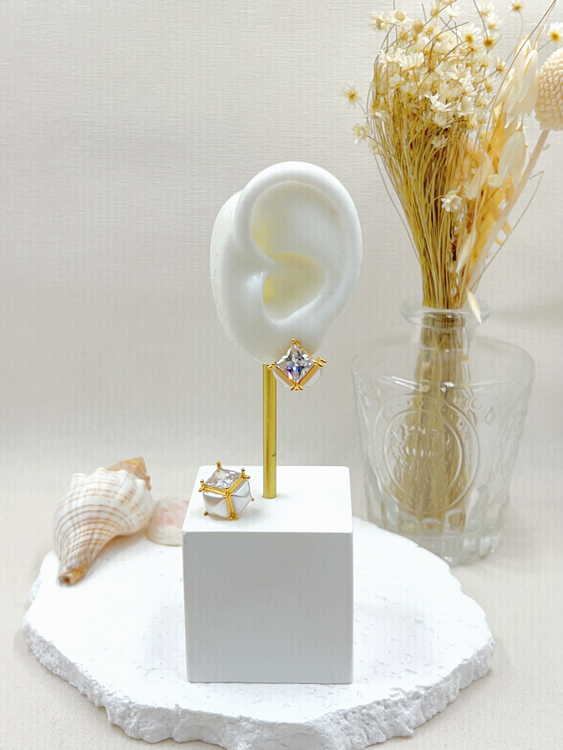Mayorista WEC Bijoux - Arete de acero inoxidable