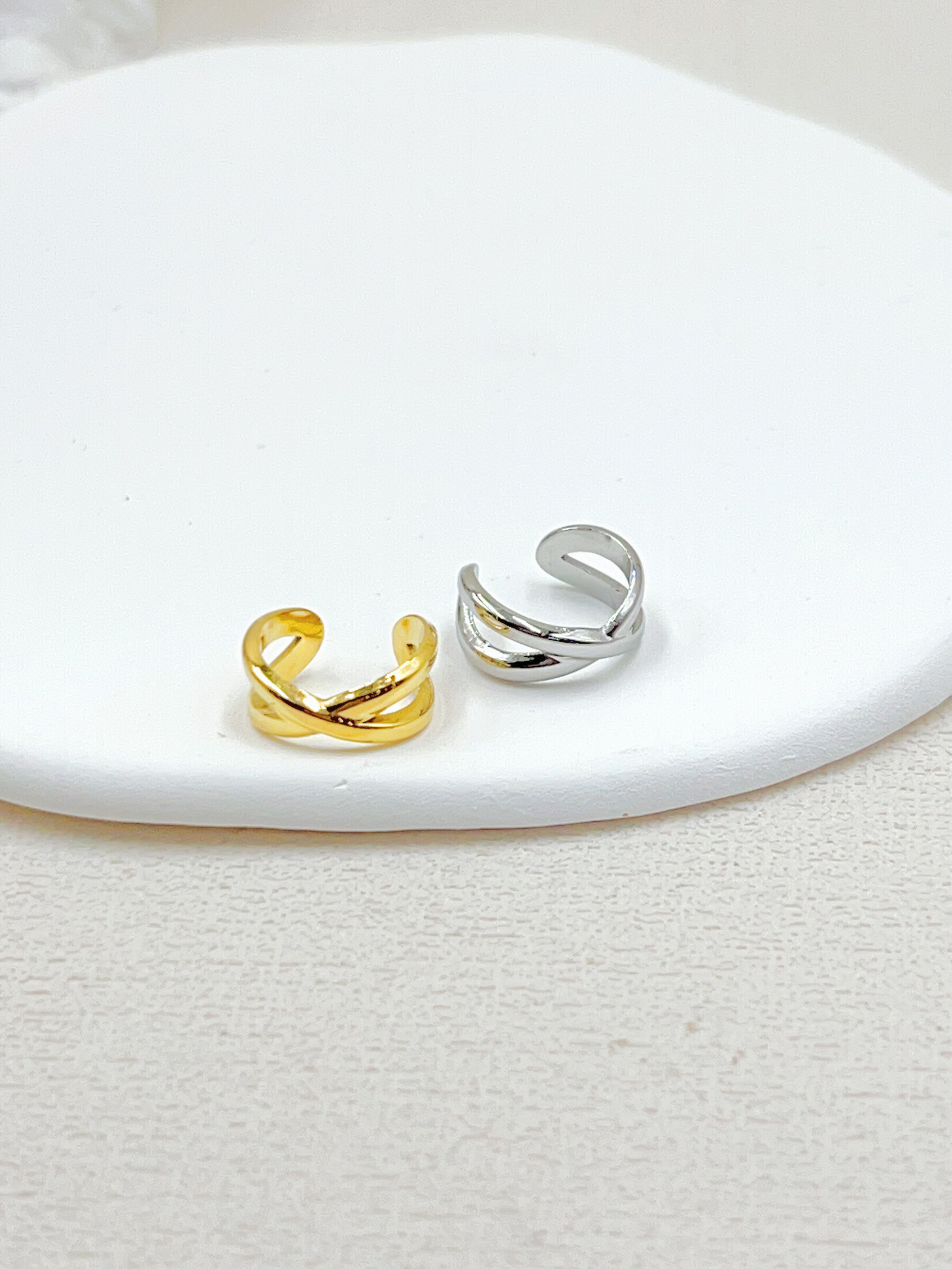 Mayorista WEC Bijoux - EAR Cuff DE ACERO INOXIDABLE